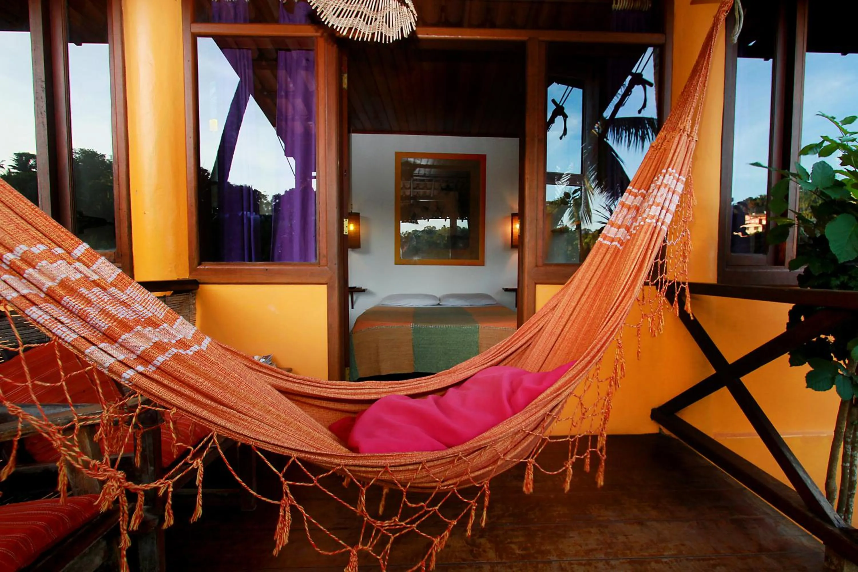 Balcony/Terrace in Pousada Aquarela