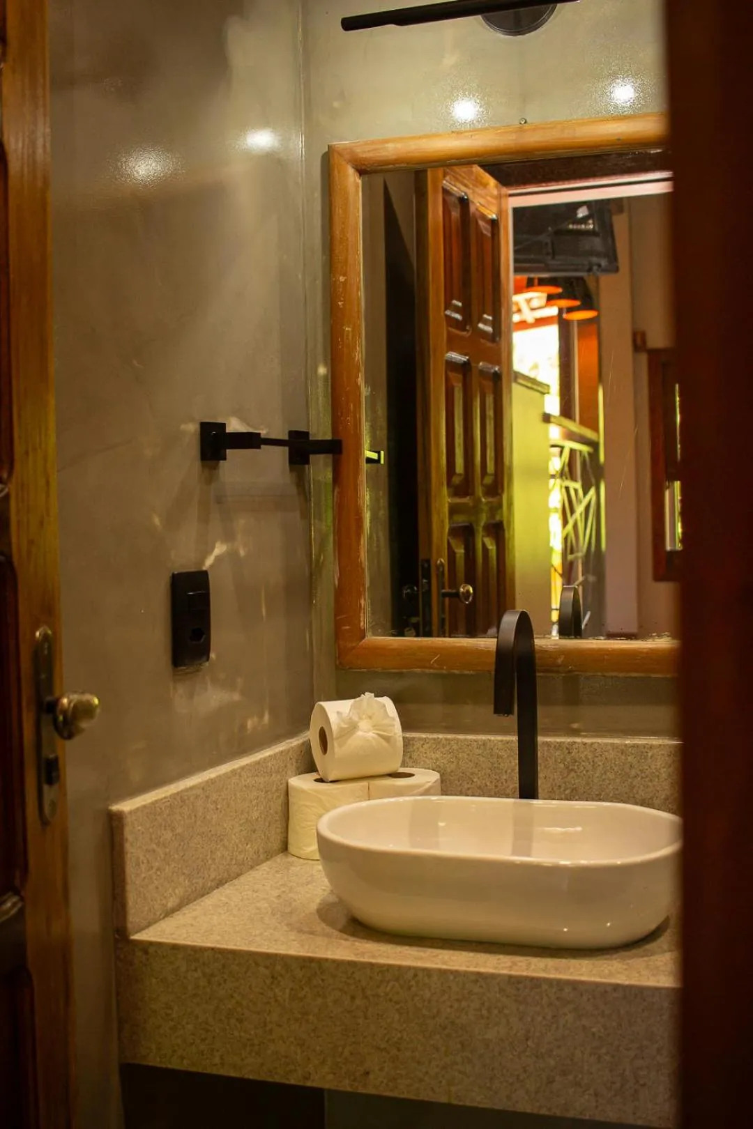 Bathroom in Pousada Aquarela