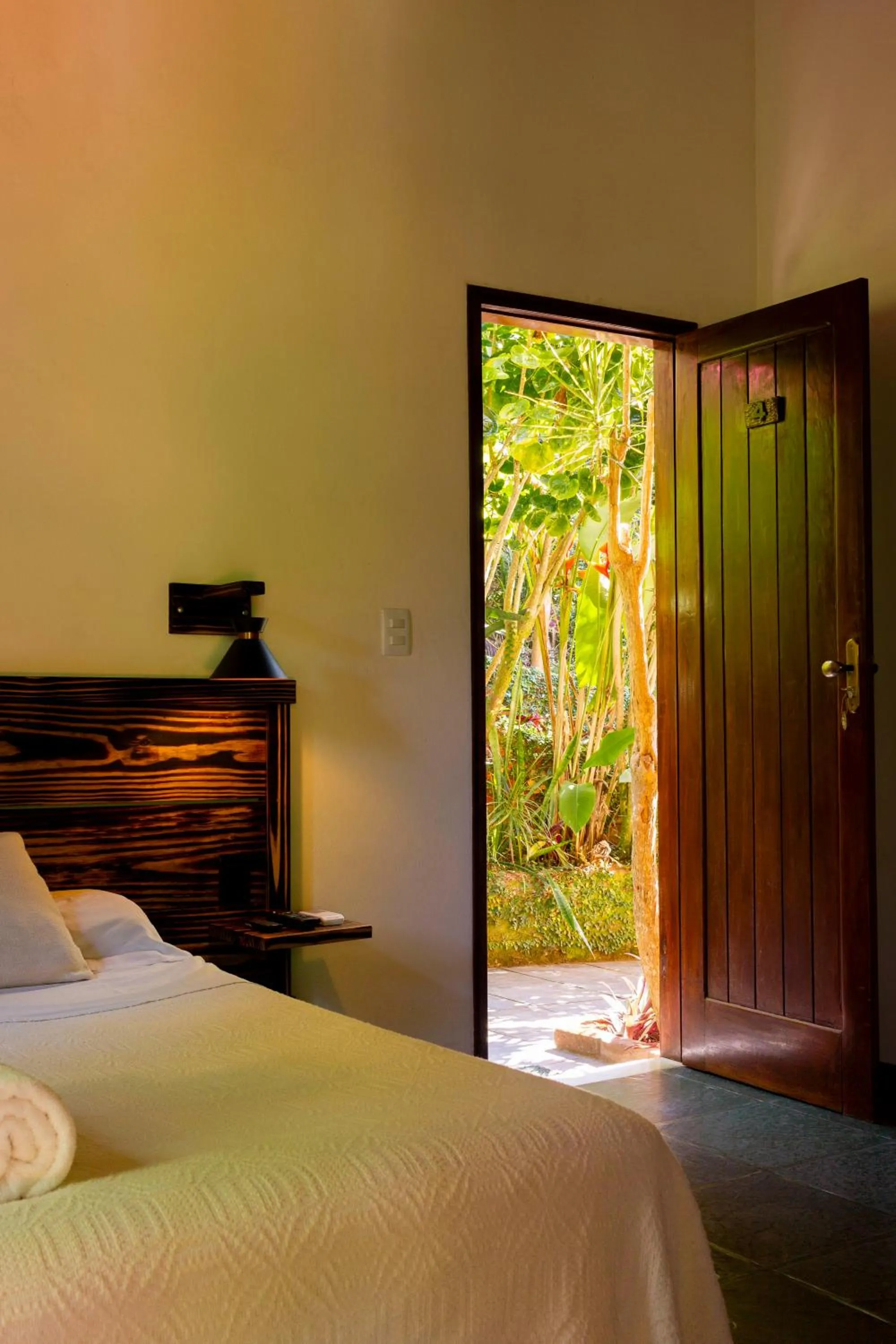 Bedroom, Bed in Pousada Aquarela