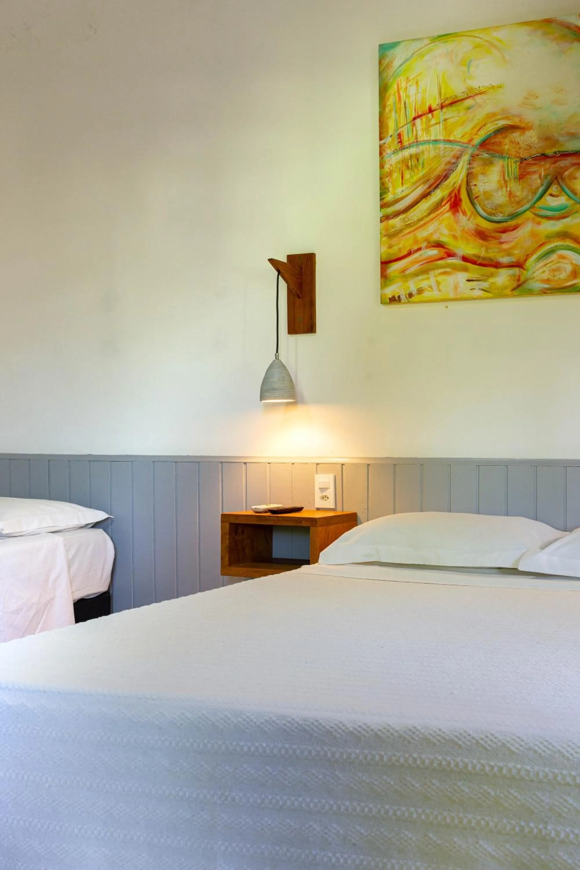 Bedroom, Bed in Pousada Aquarela