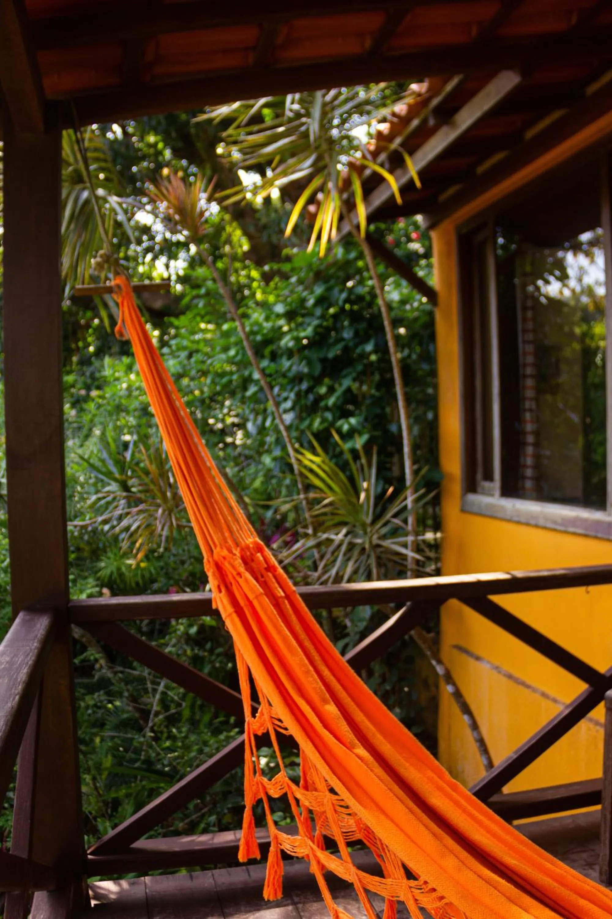 Balcony/Terrace in Pousada Aquarela