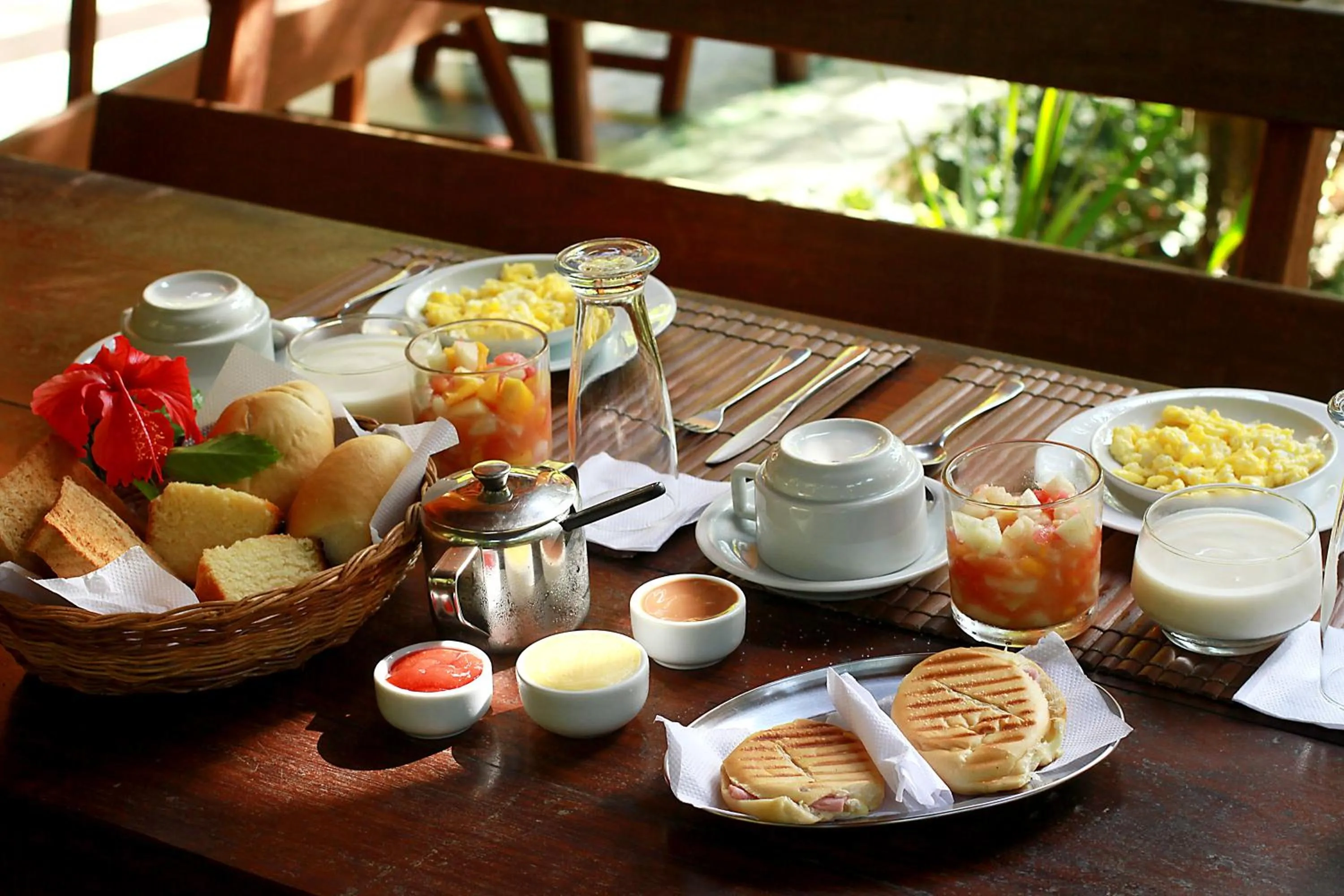 Food and drinks in Pousada Aquarela