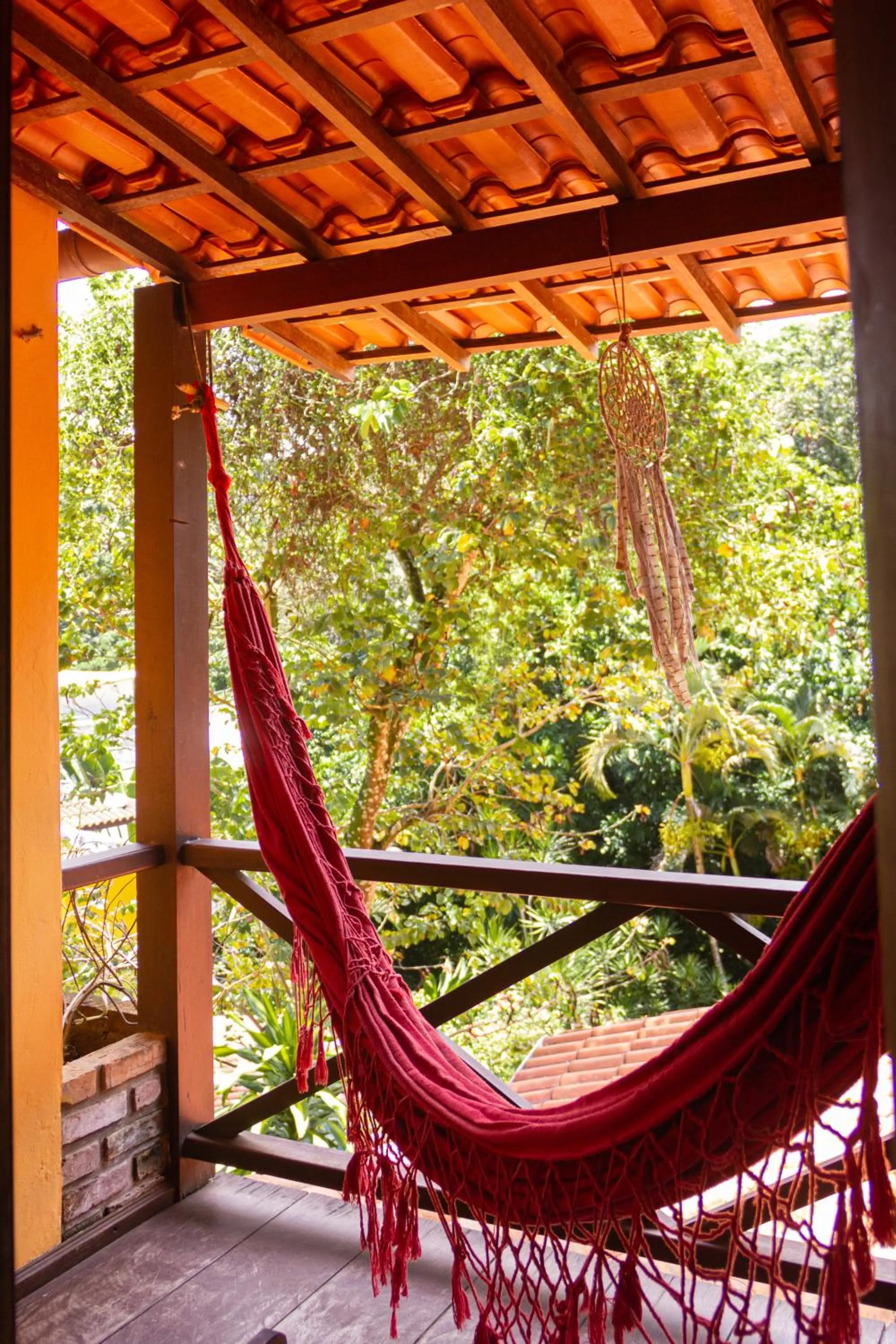 Balcony/Terrace in Pousada Aquarela