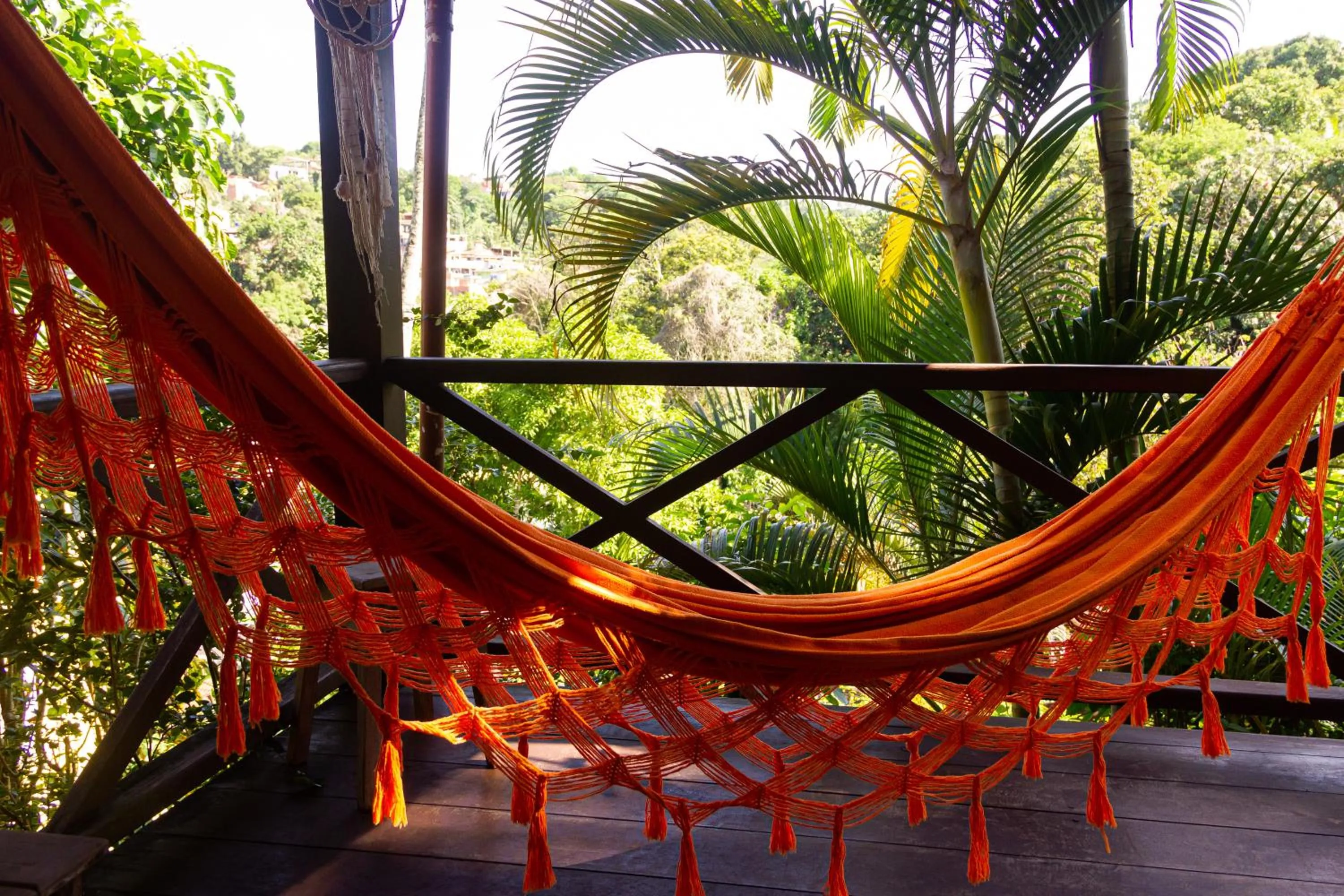 Balcony/Terrace in Pousada Aquarela