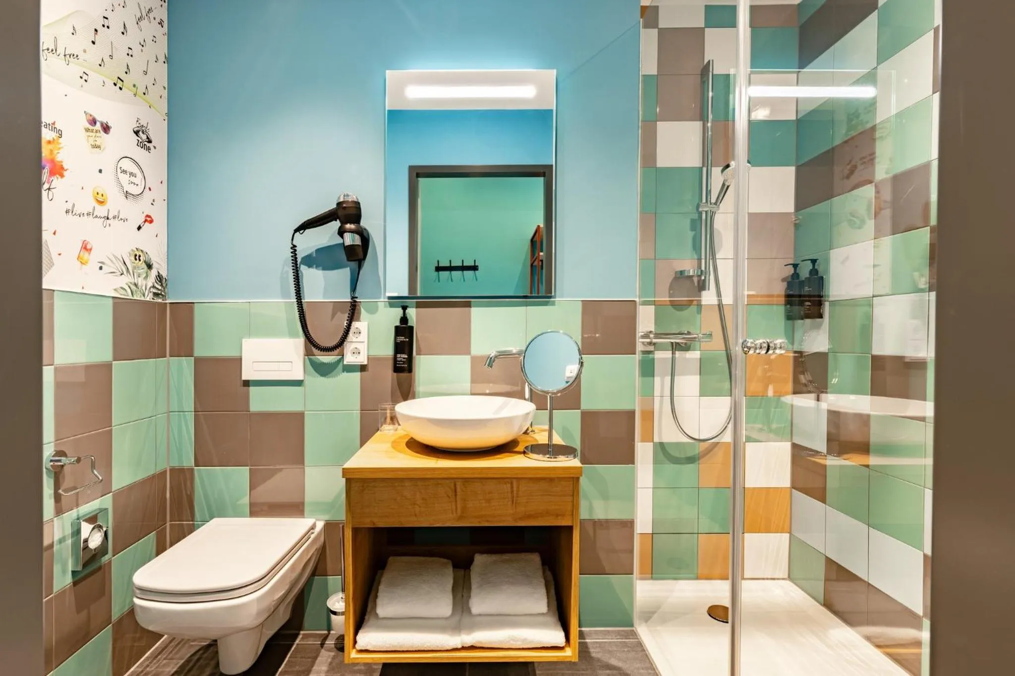 Bathroom in Holiday Inn - the niu, Pax Berlin Airport by IHG