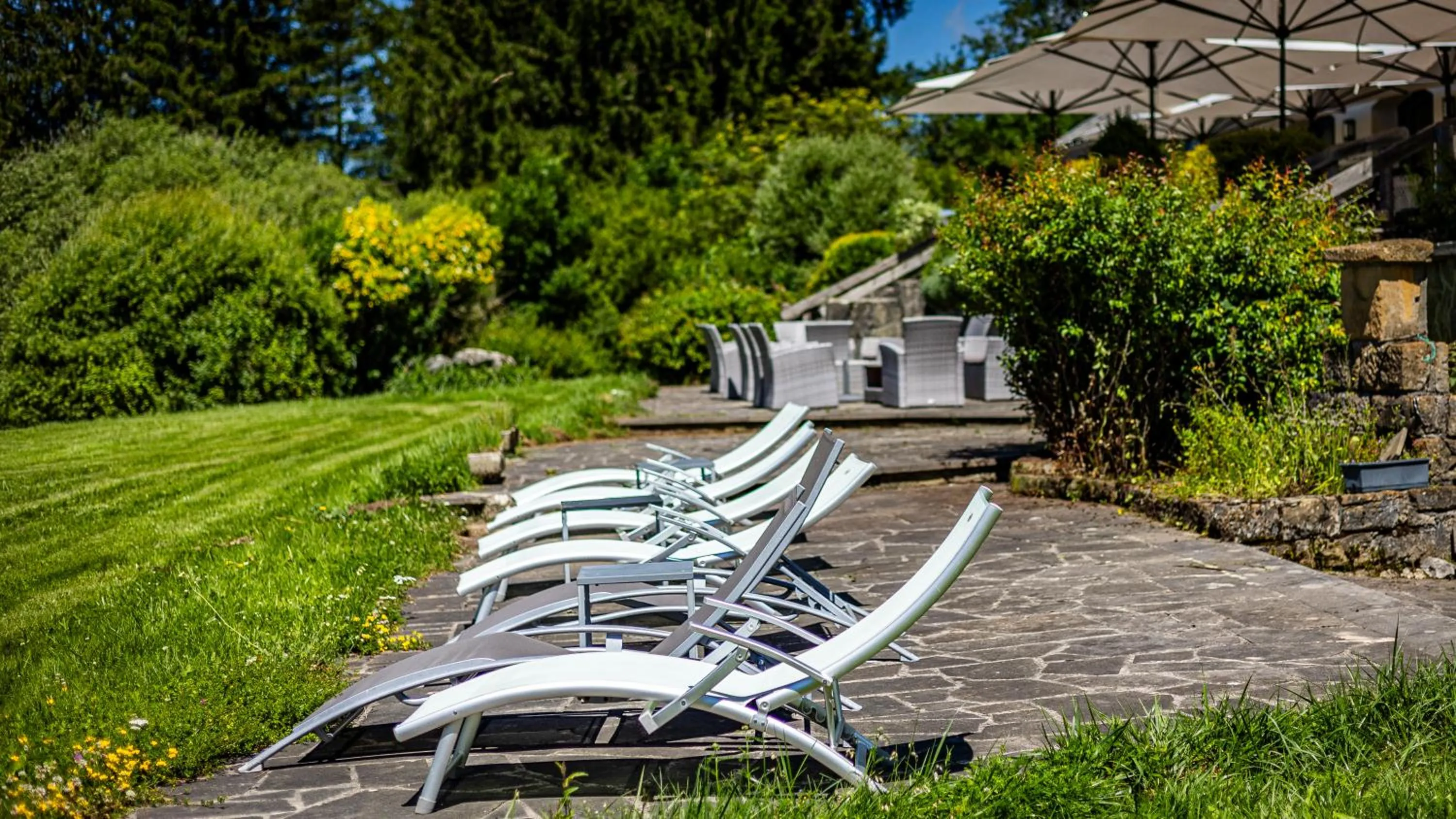 Garden in Hotel Lou Granva