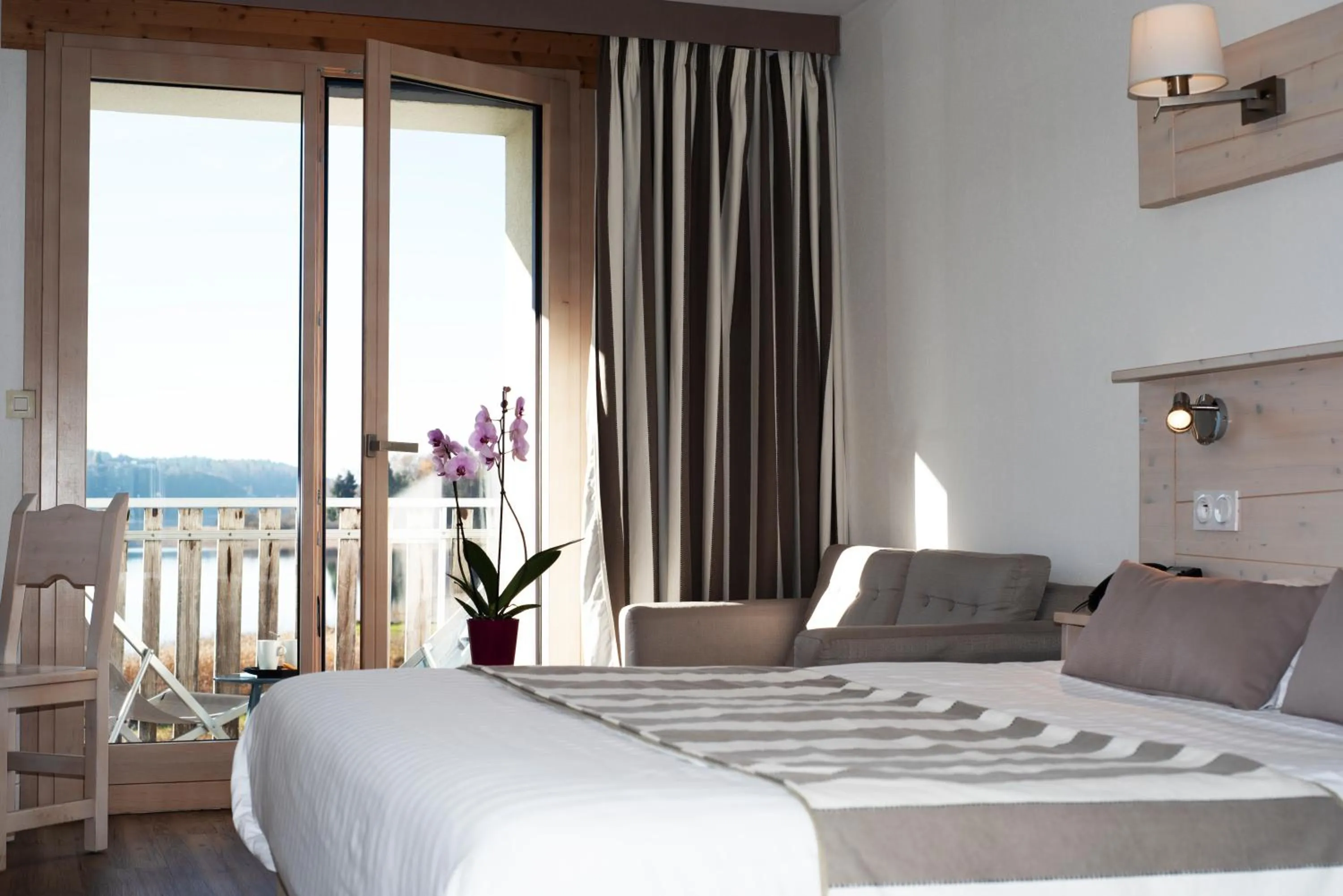 Bed in Hotel Lou Granva