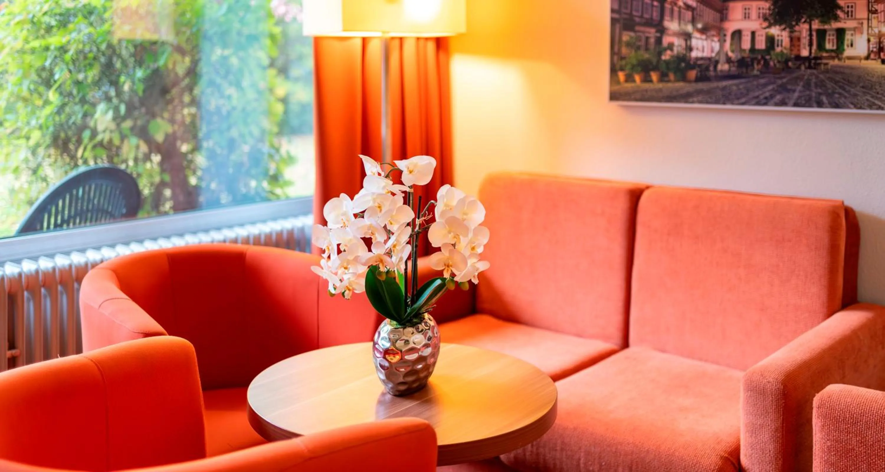 Seating area in PLAZA INN Goslar