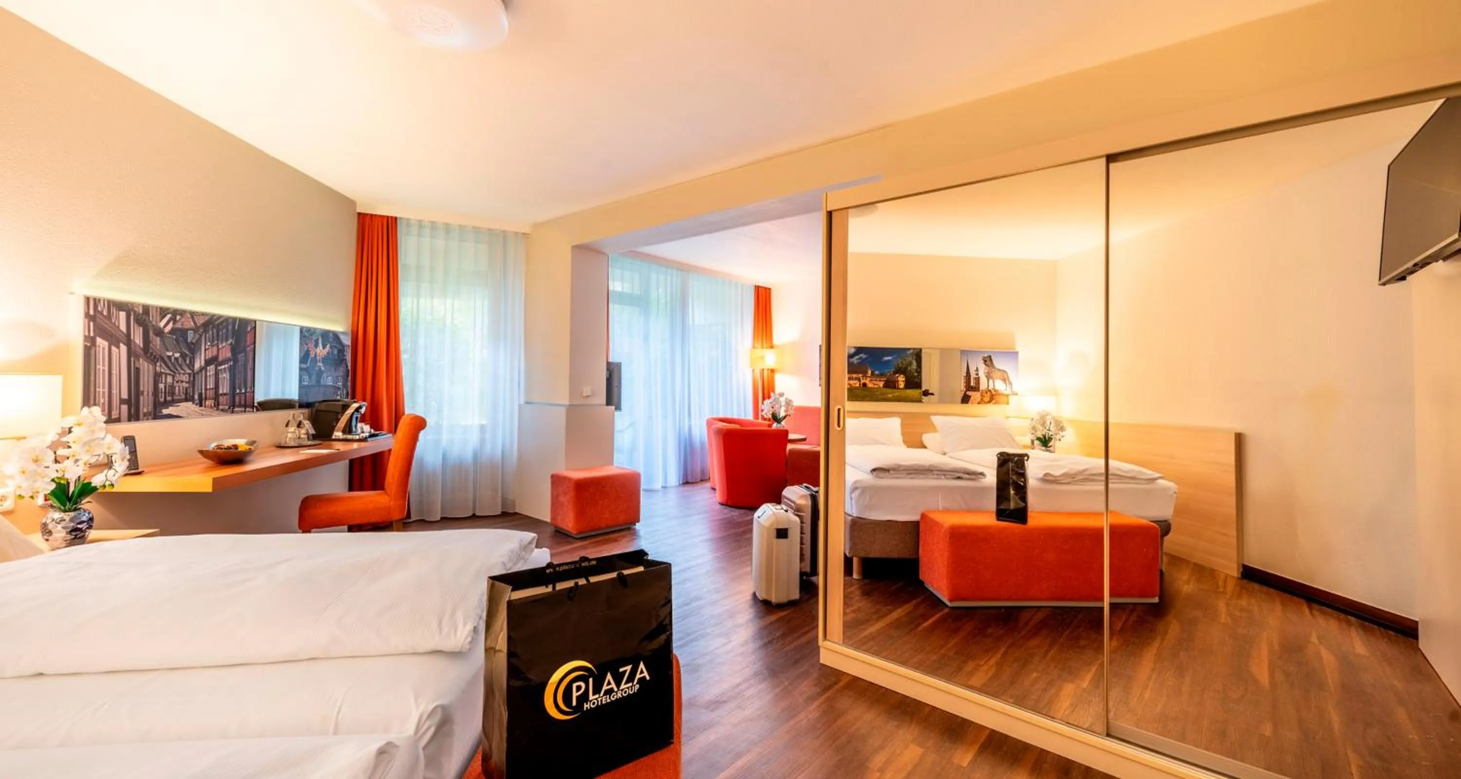 Photo of the whole room, Bed in PLAZA INN Goslar