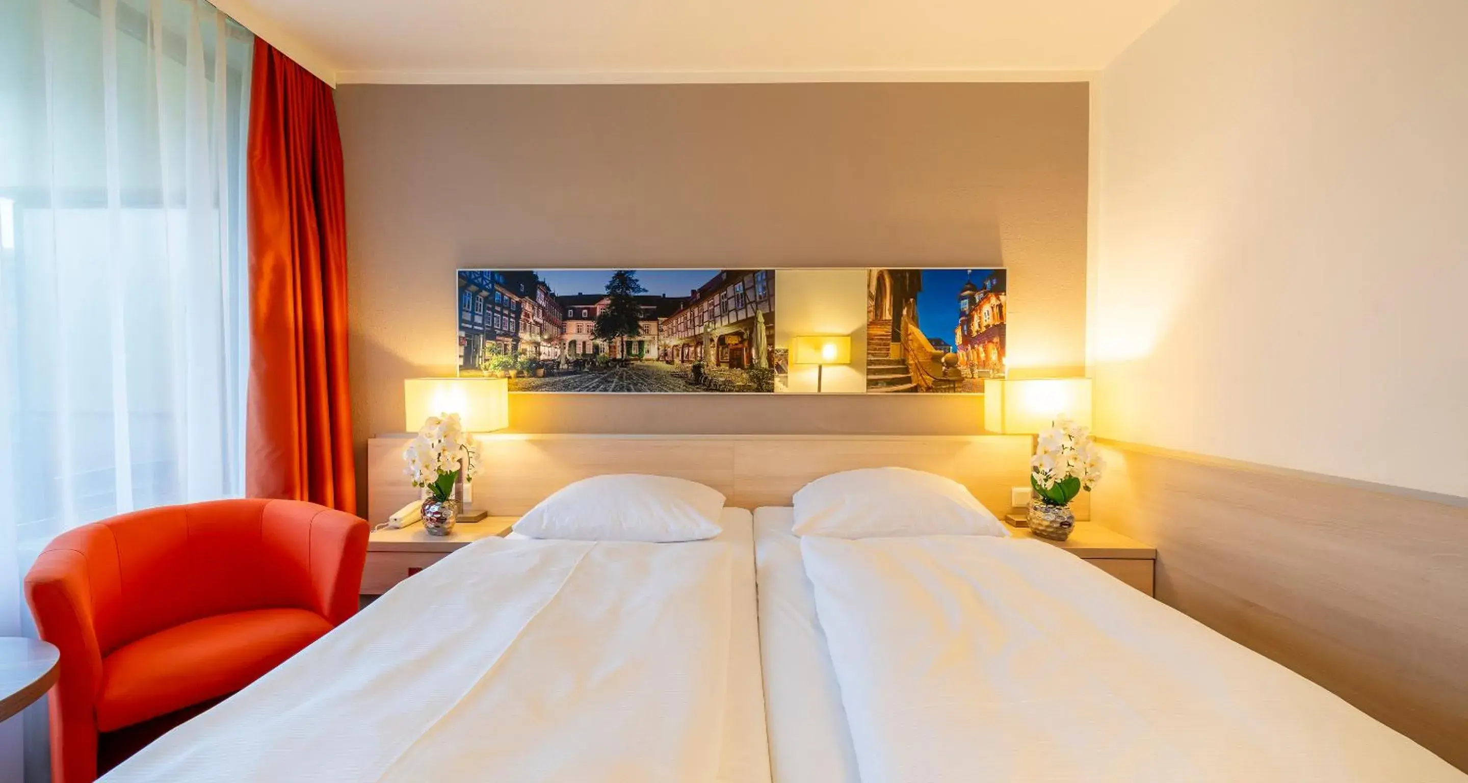 Bed in PLAZA INN Goslar Bed in PLAZA INN Goslar