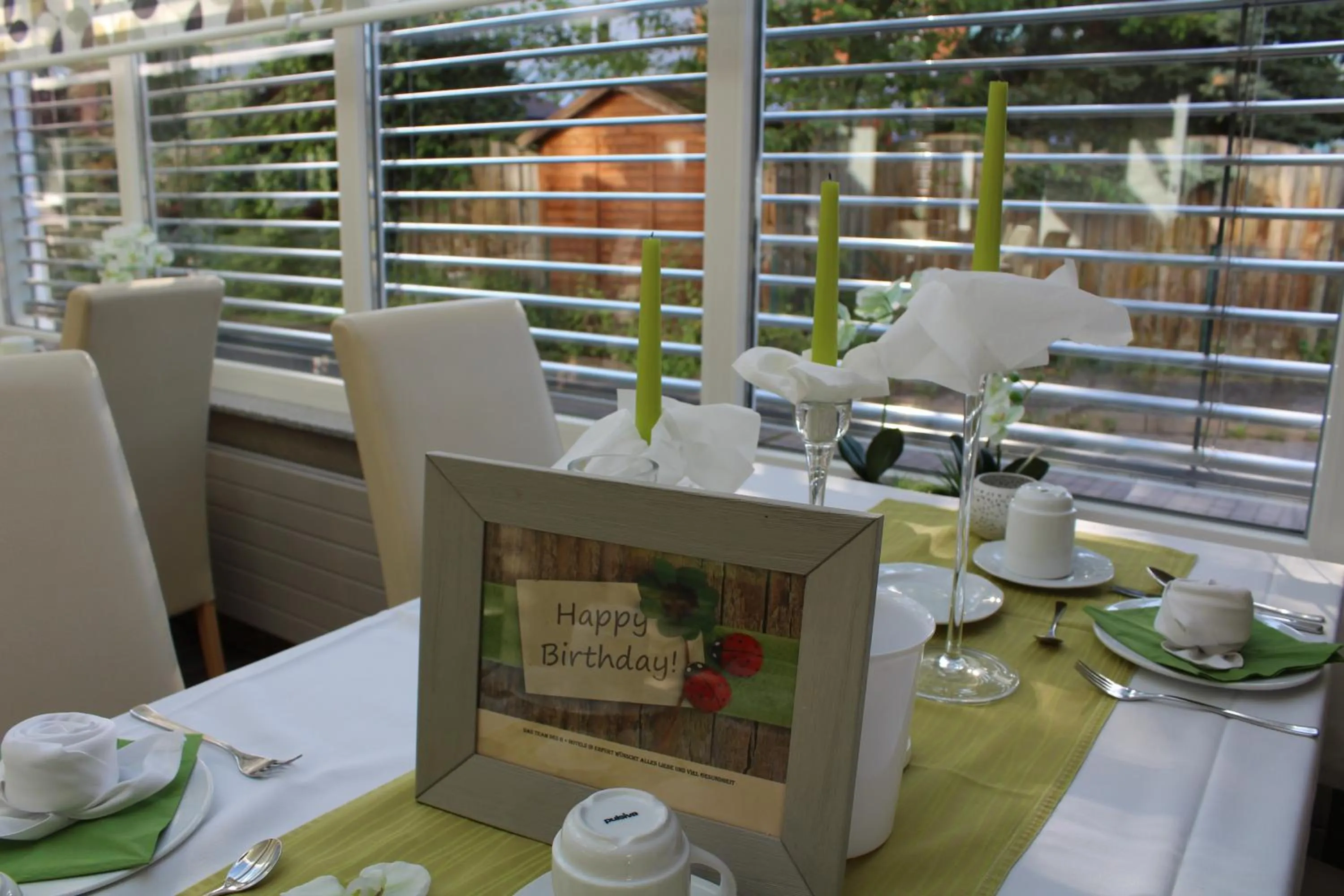 Restaurant/places to eat in H+ Hotel Erfurt