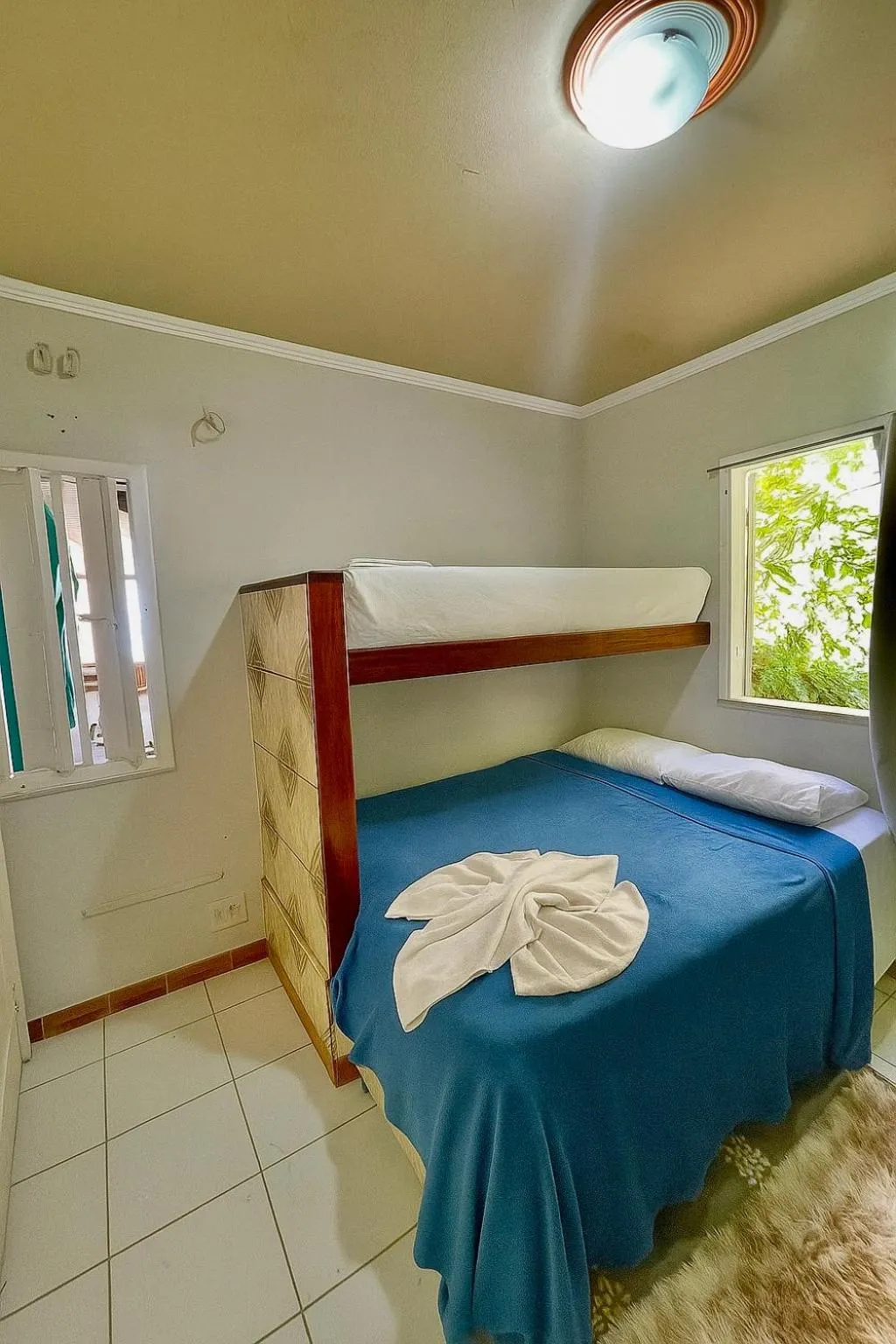 Bed in Pousada Nativo