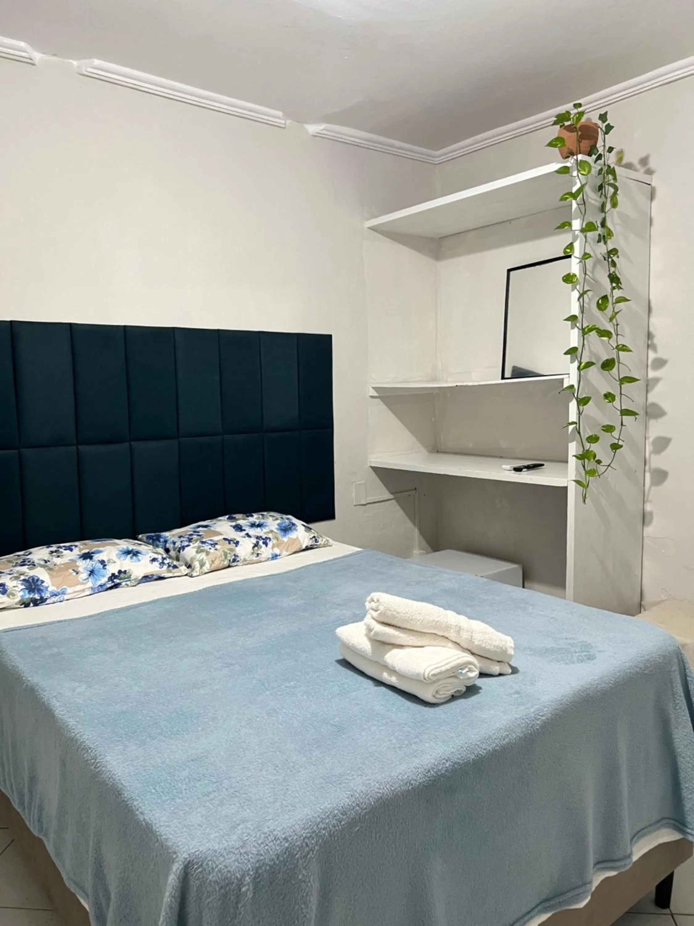 Bed in Pousada Nativo