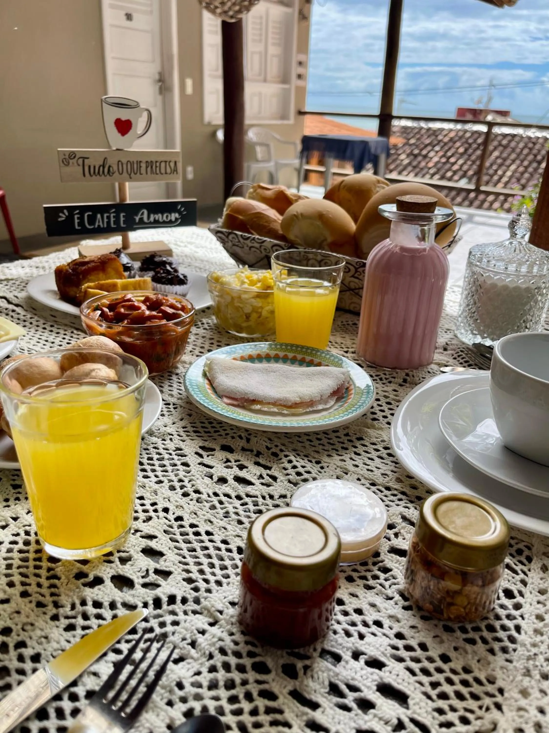 Breakfast in Pousada Nativo