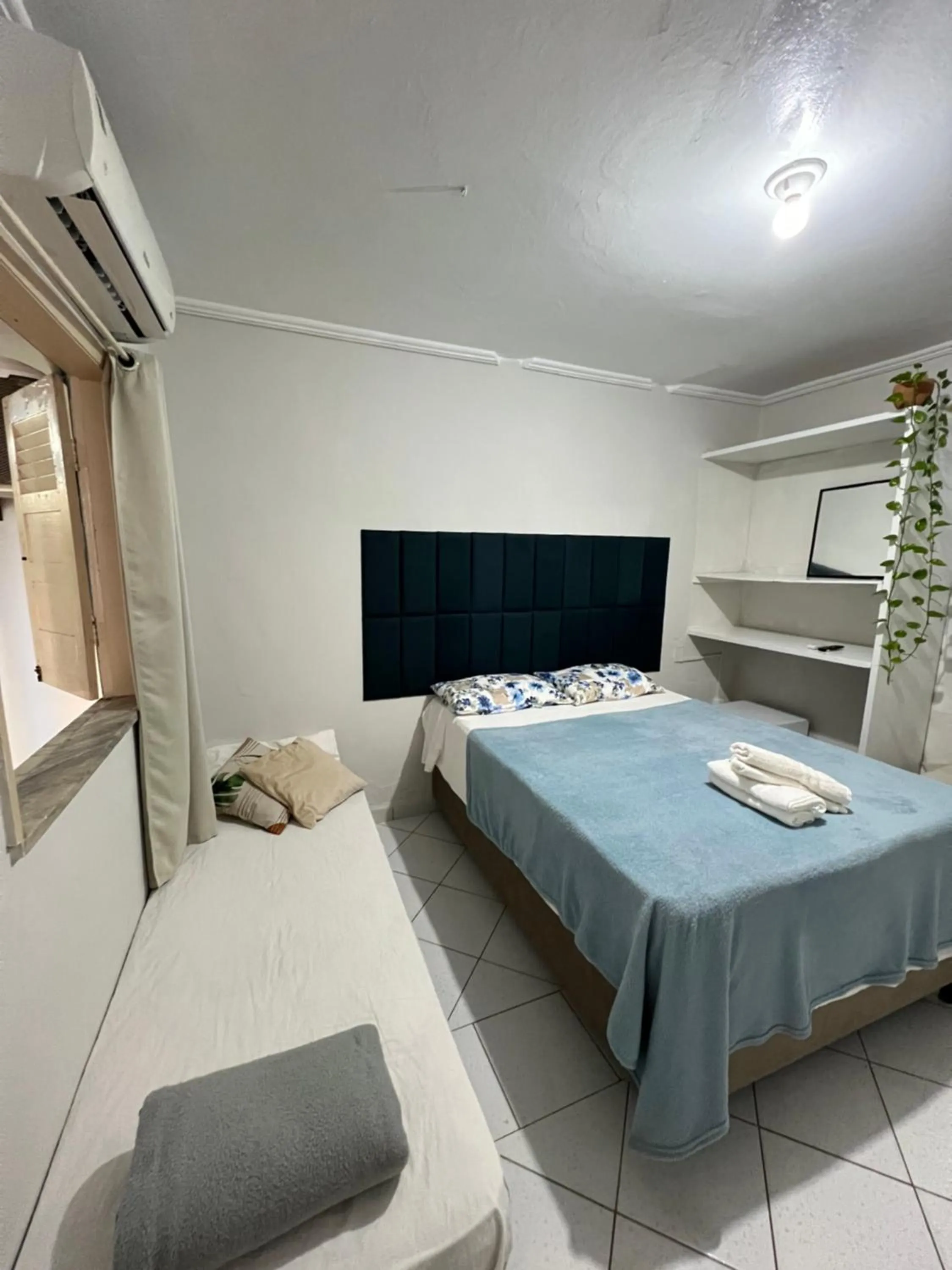 Bed in Pousada Nativo