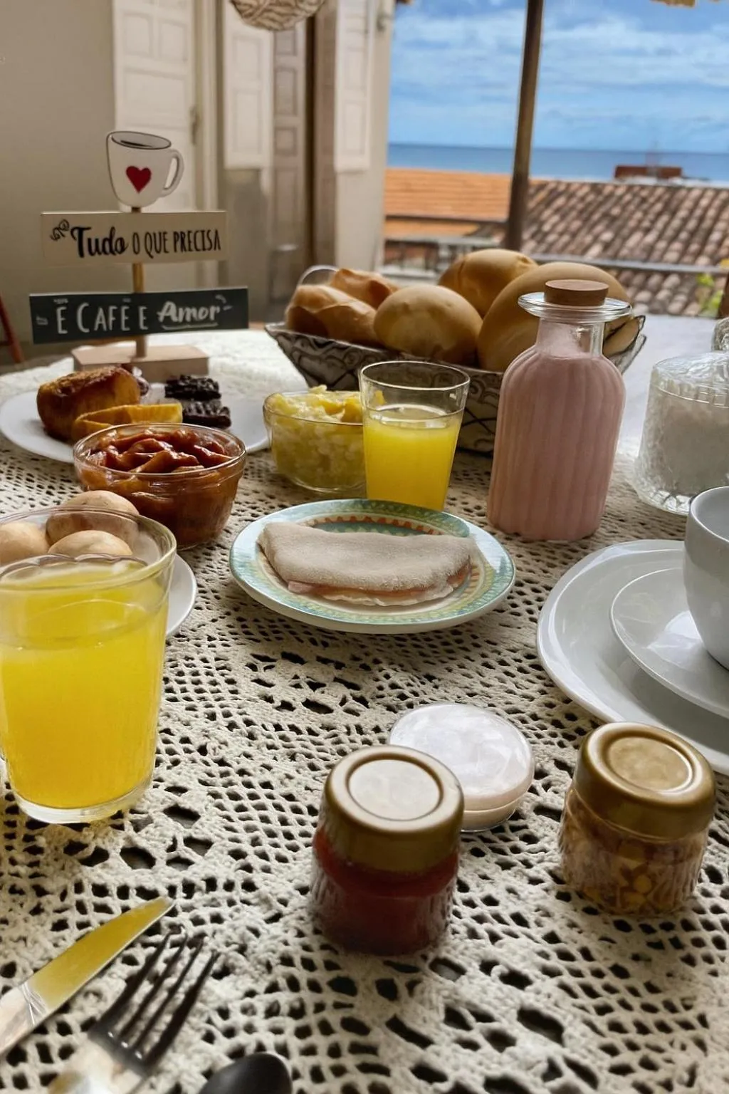 Breakfast in Pousada Nativo