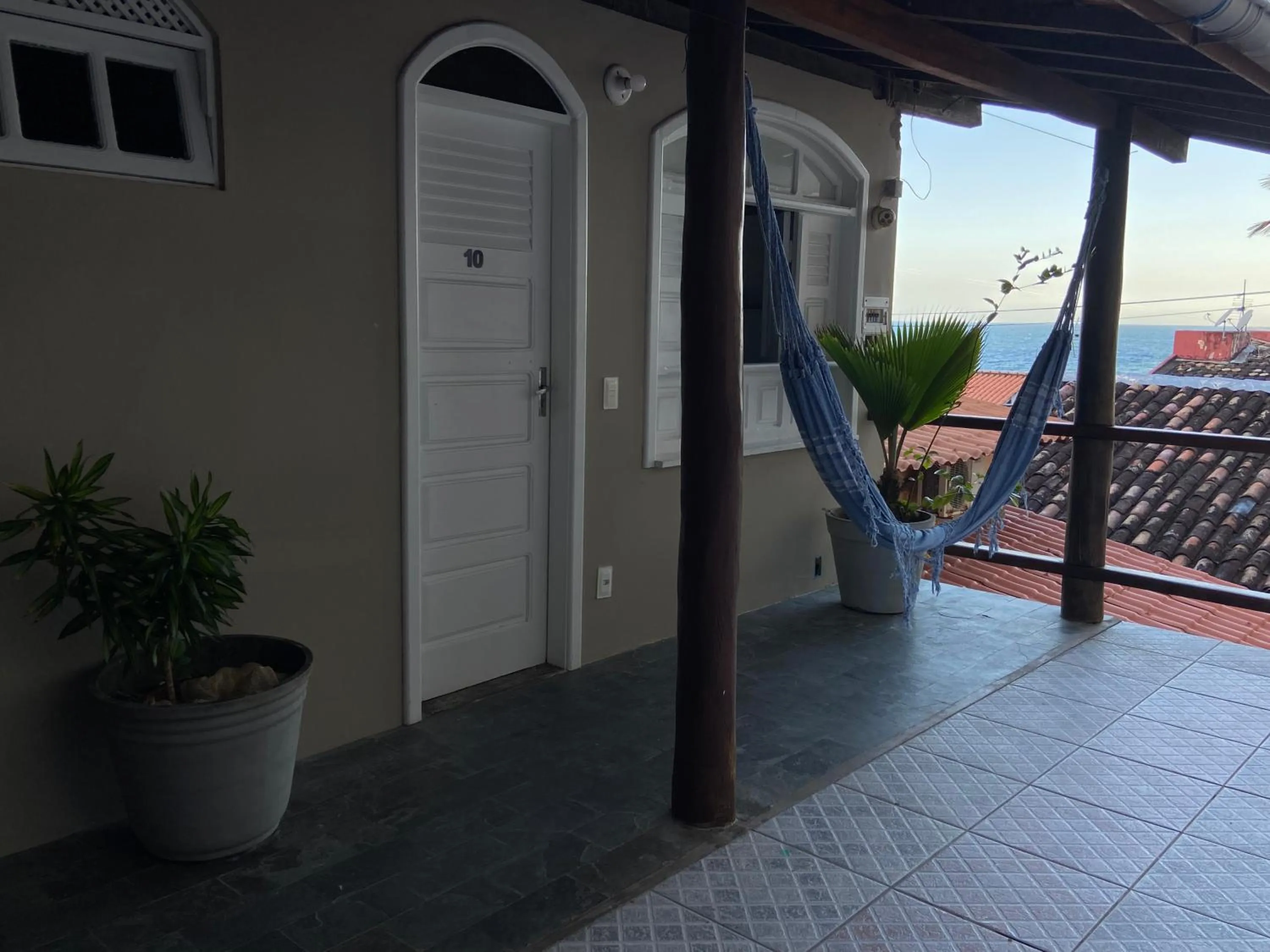 Balcony/Terrace in Pousada Nativo