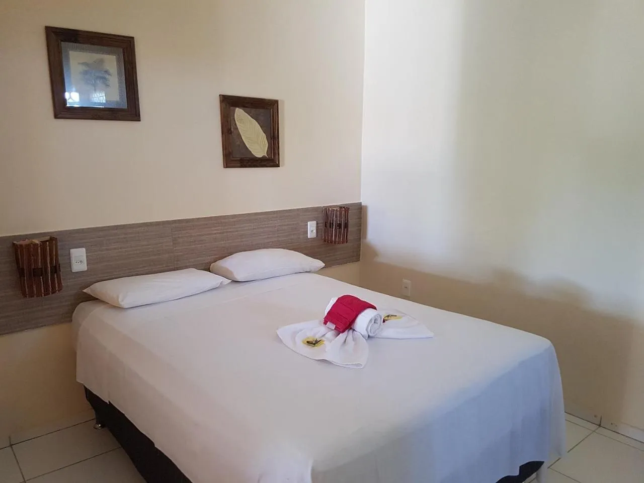 Bed in Pousada Águas do Piruí