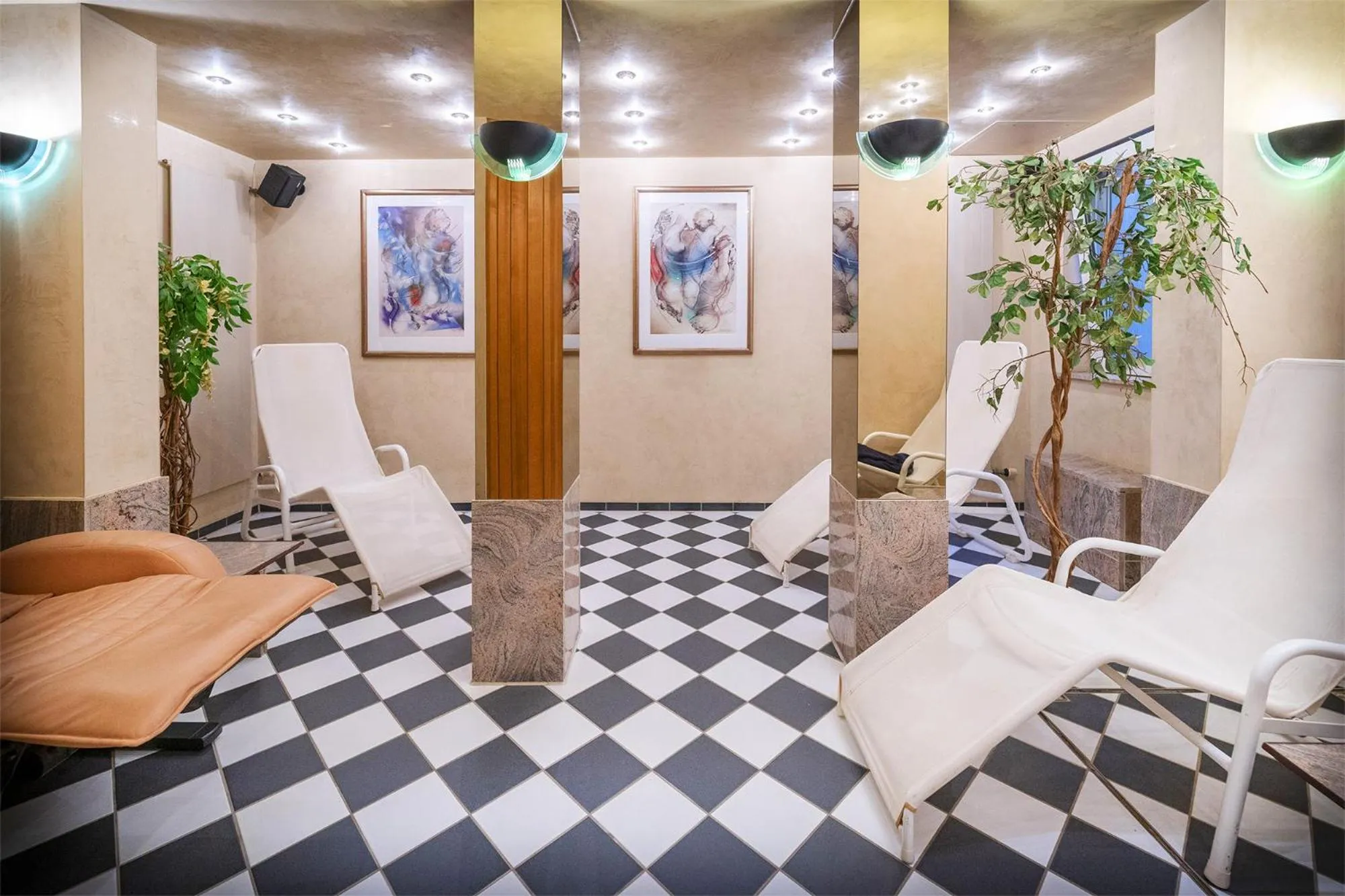 Sauna in Bernstein Hotel Villa Kastania