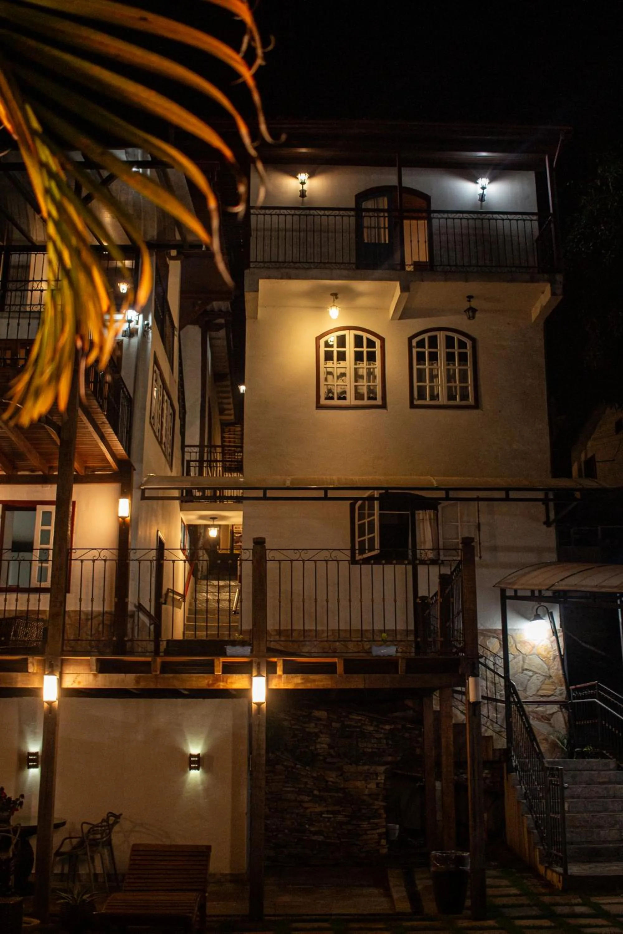 Property building in Hotel Pousada Arcádia Mineira