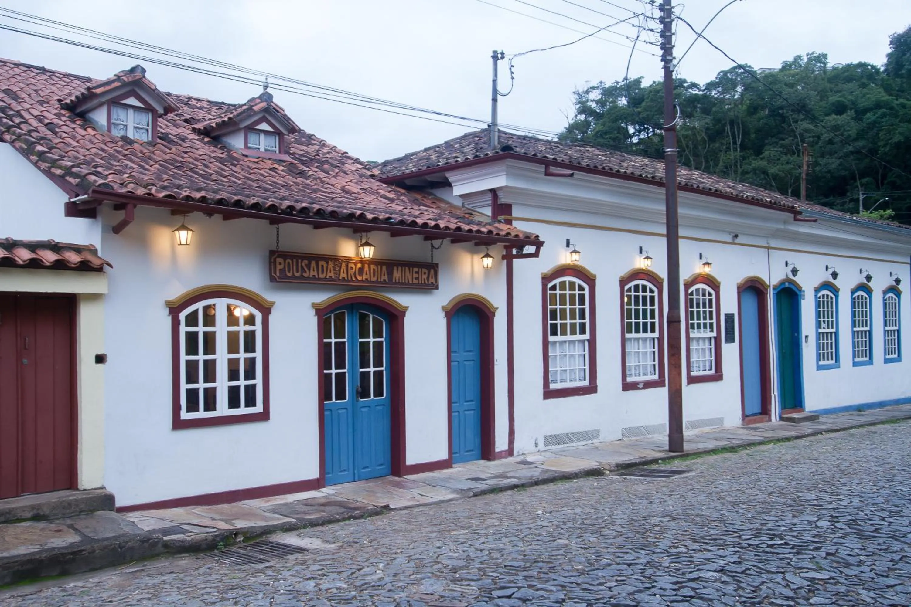 Facade/entrance in Hotel Pousada Arcádia Mineira