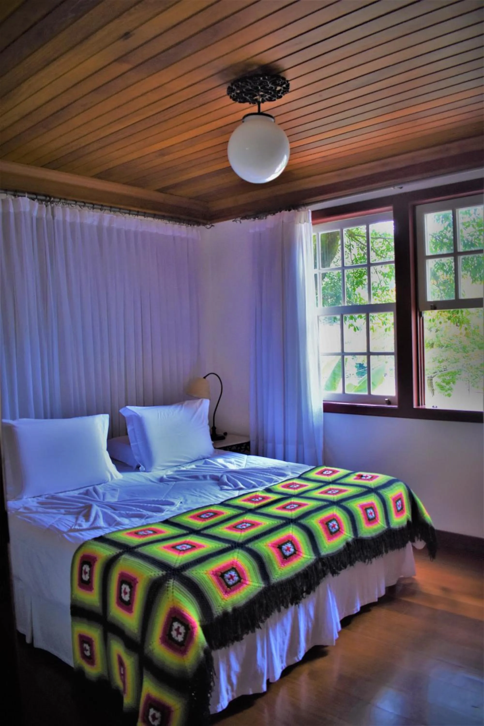 Bed in Hotel Pousada Arcádia Mineira