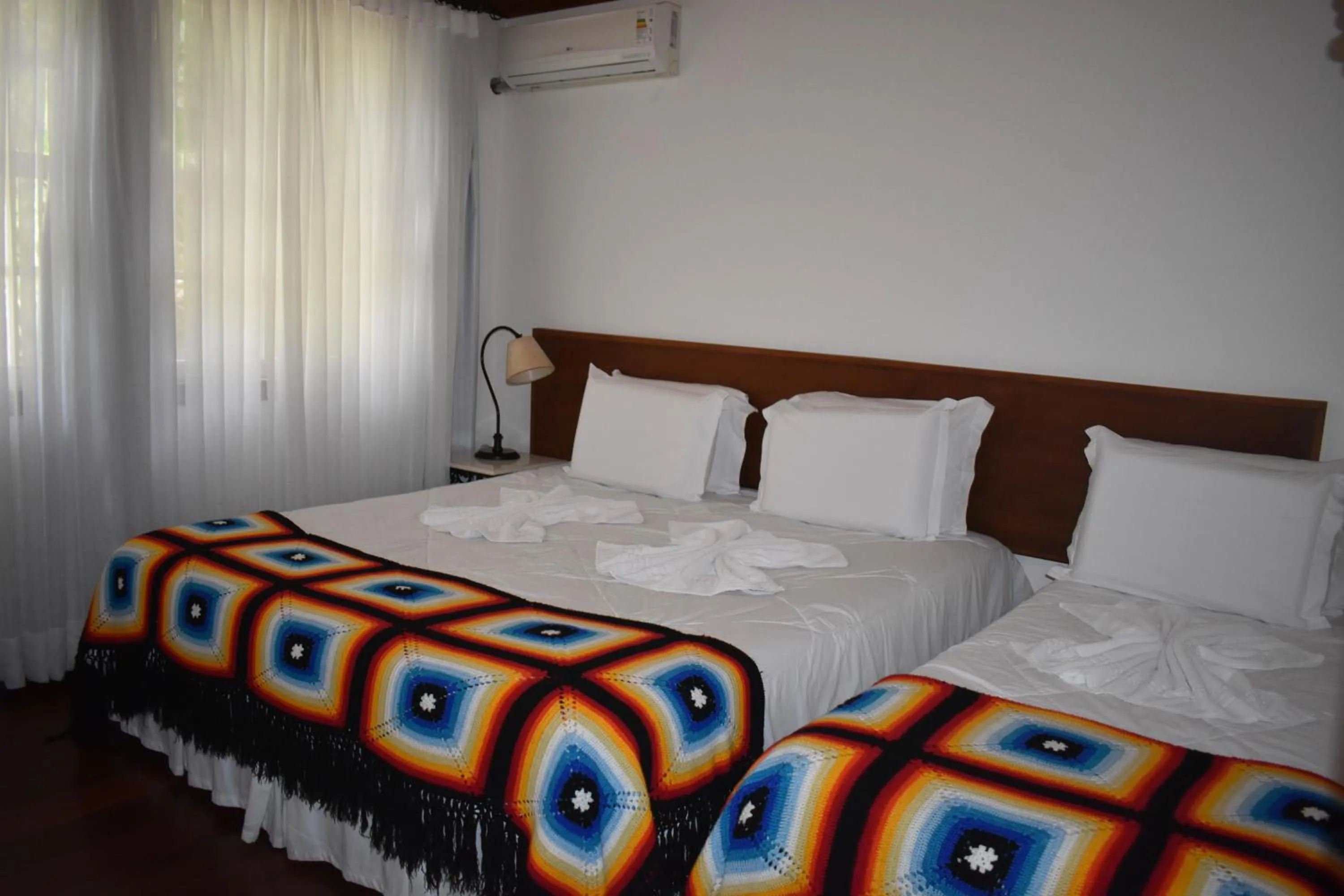 Bed in Hotel Pousada Arcádia Mineira