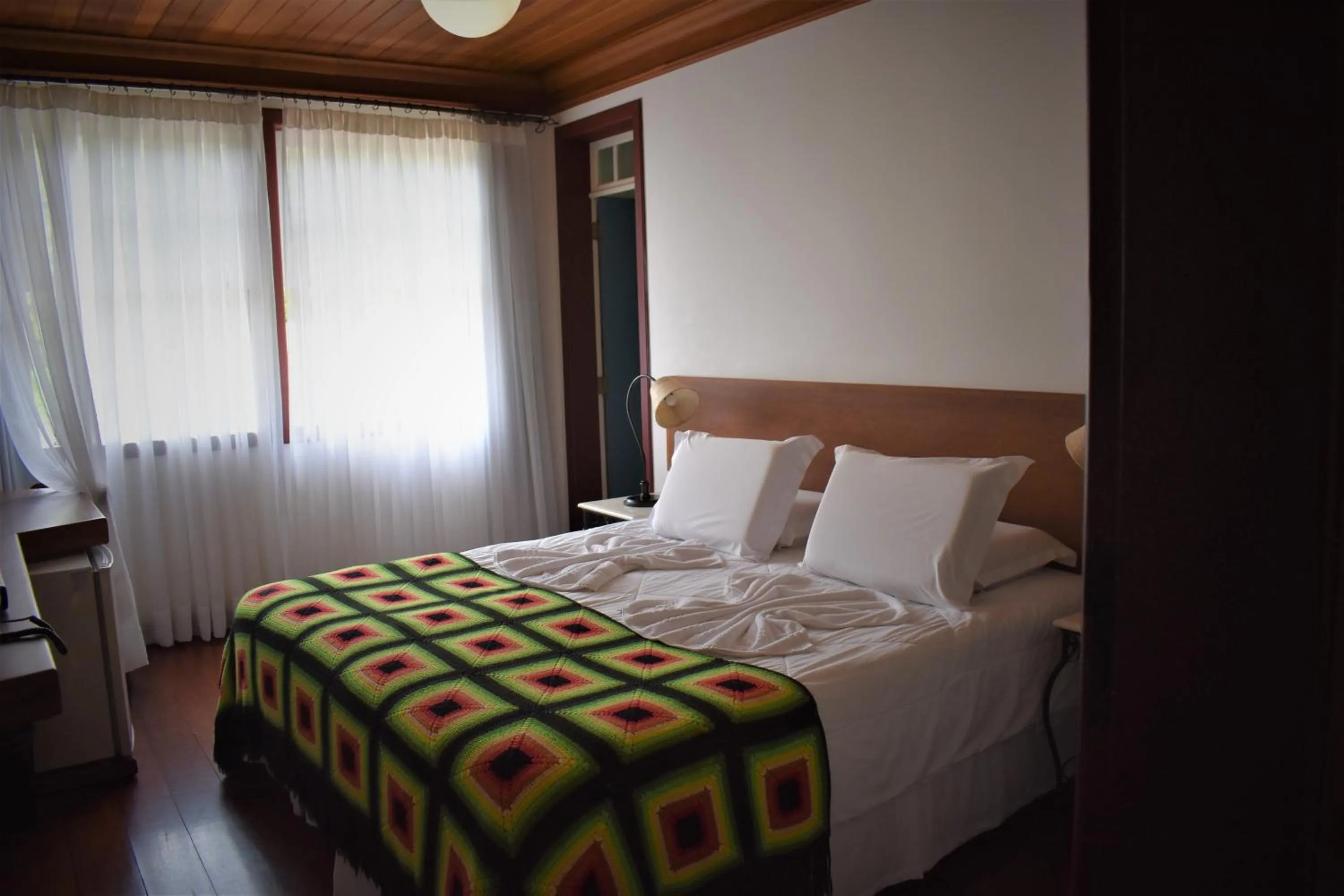 Bed in Hotel Pousada Arcádia Mineira