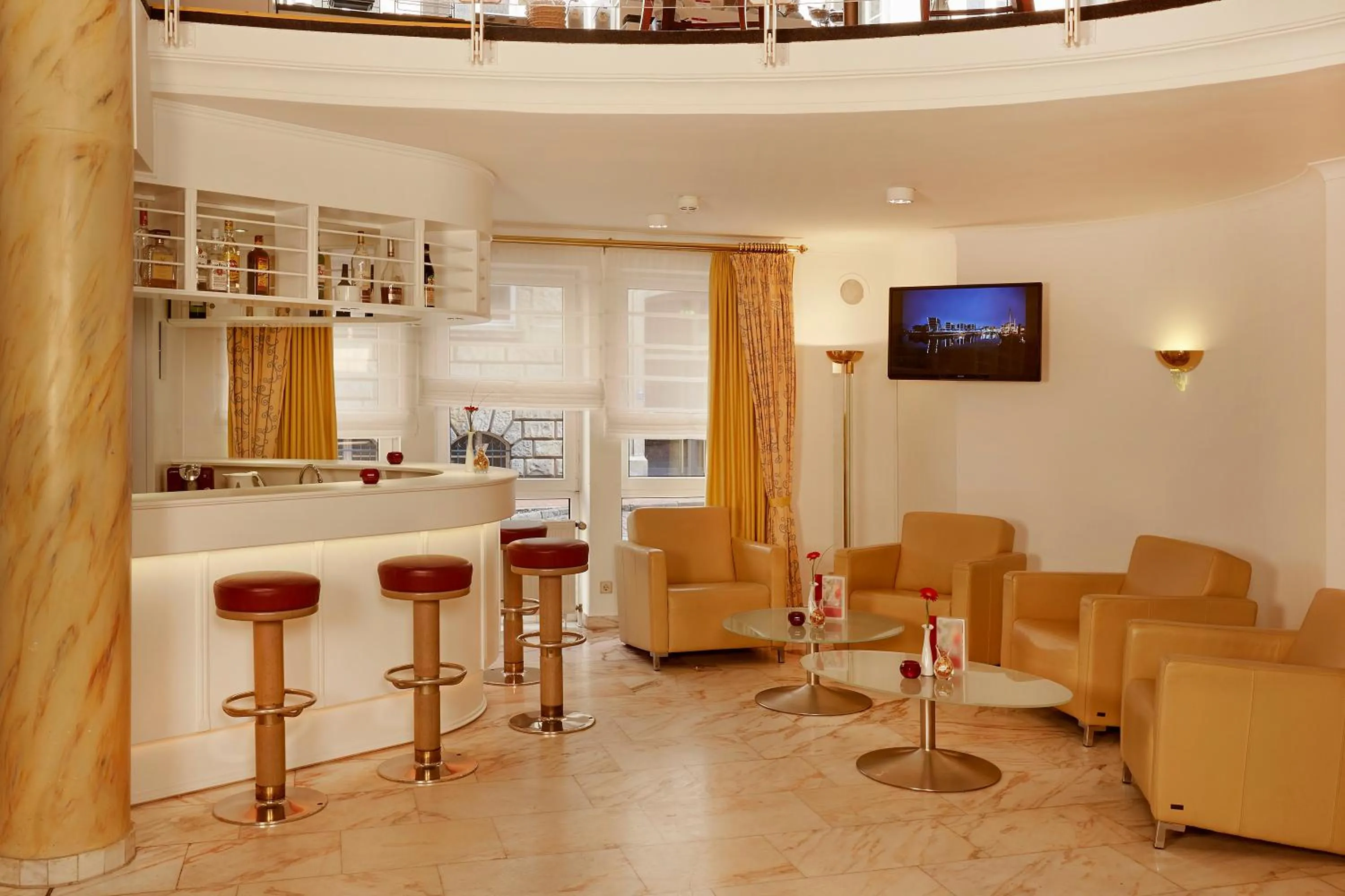 Lounge or bar in H+ Hotel Stade Herzog Widukind