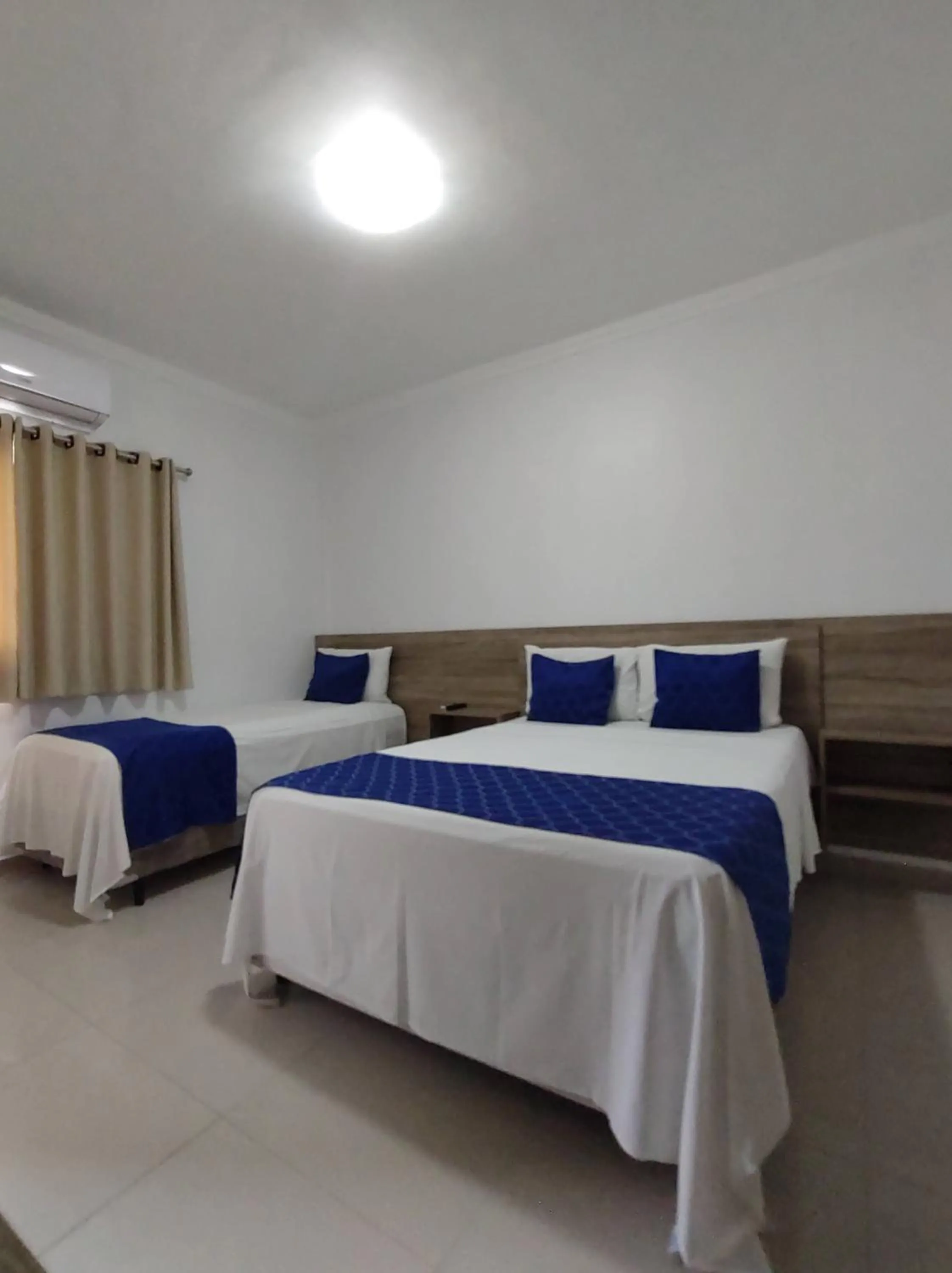 Bed in Pousada Vistazul - Pé na Areia - Piscina Climatizada