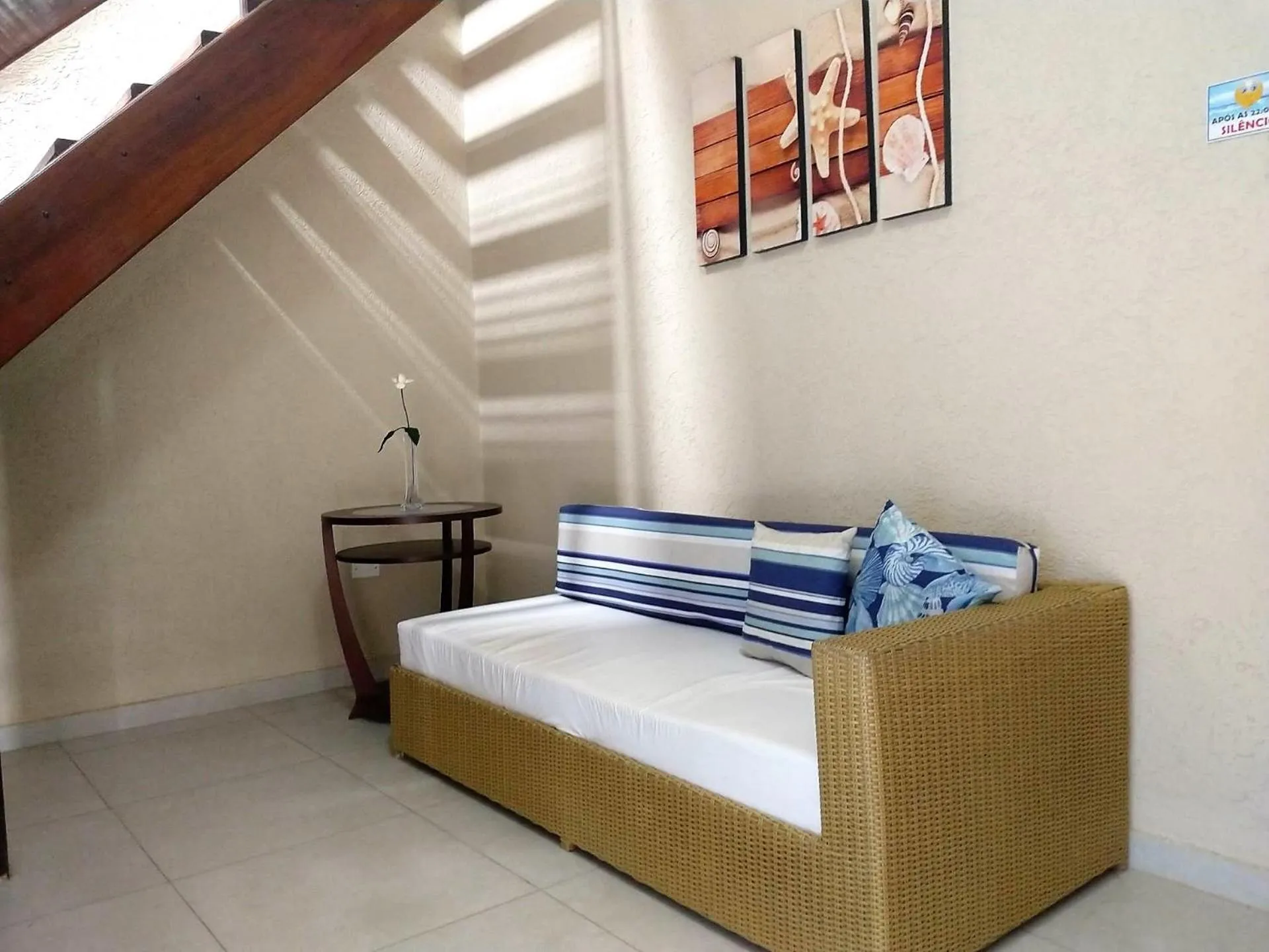 Communal lounge/ TV room, Bed in Pousada Vistazul - Pé na Areia - Piscina Climatizada