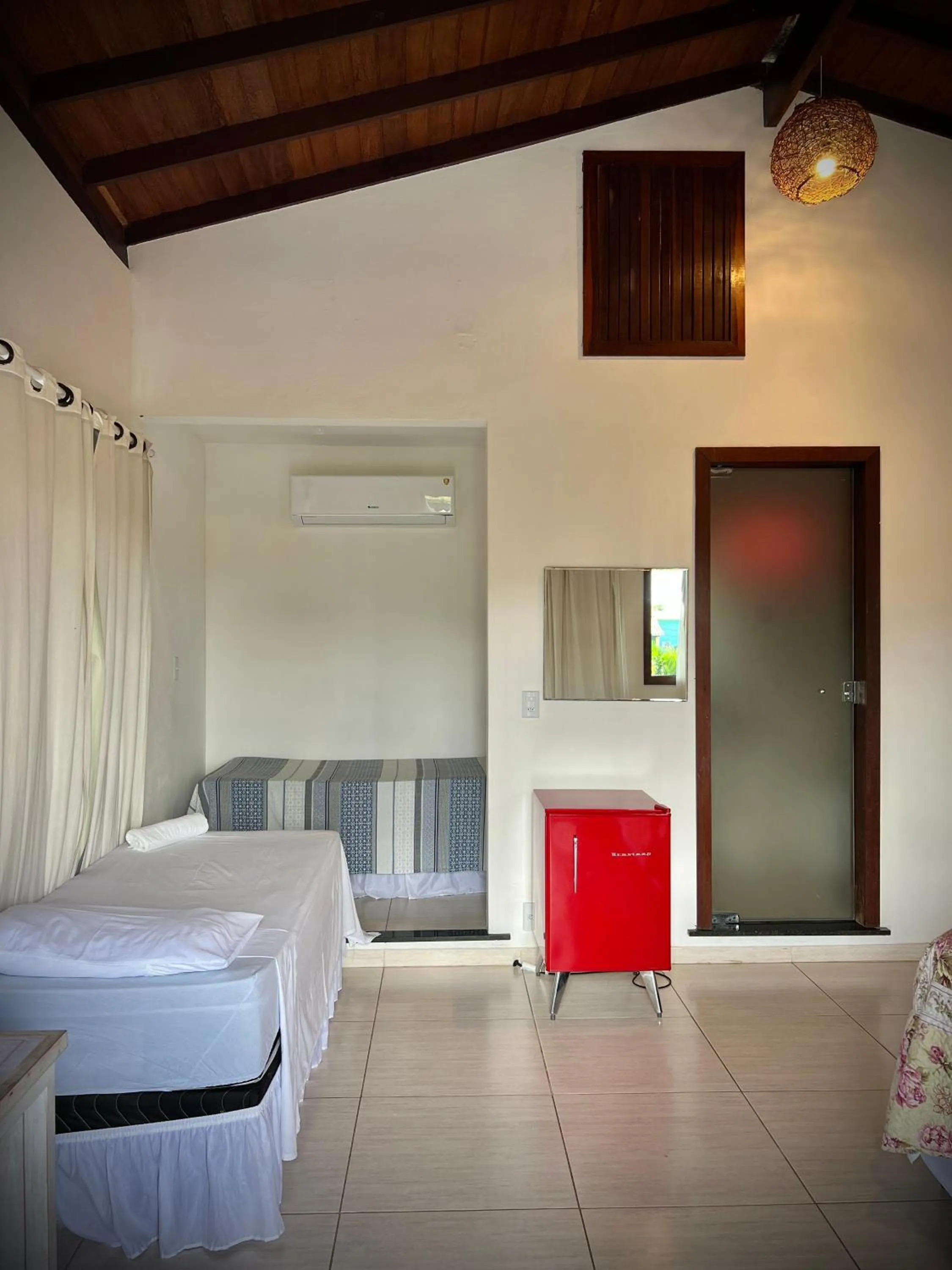 Bed in Pousada Fasani