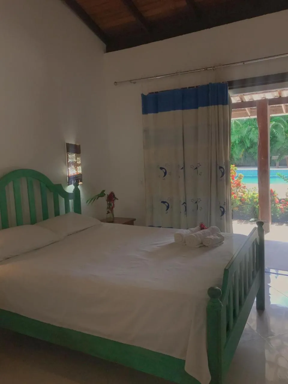 Bed in Pousada Fasani