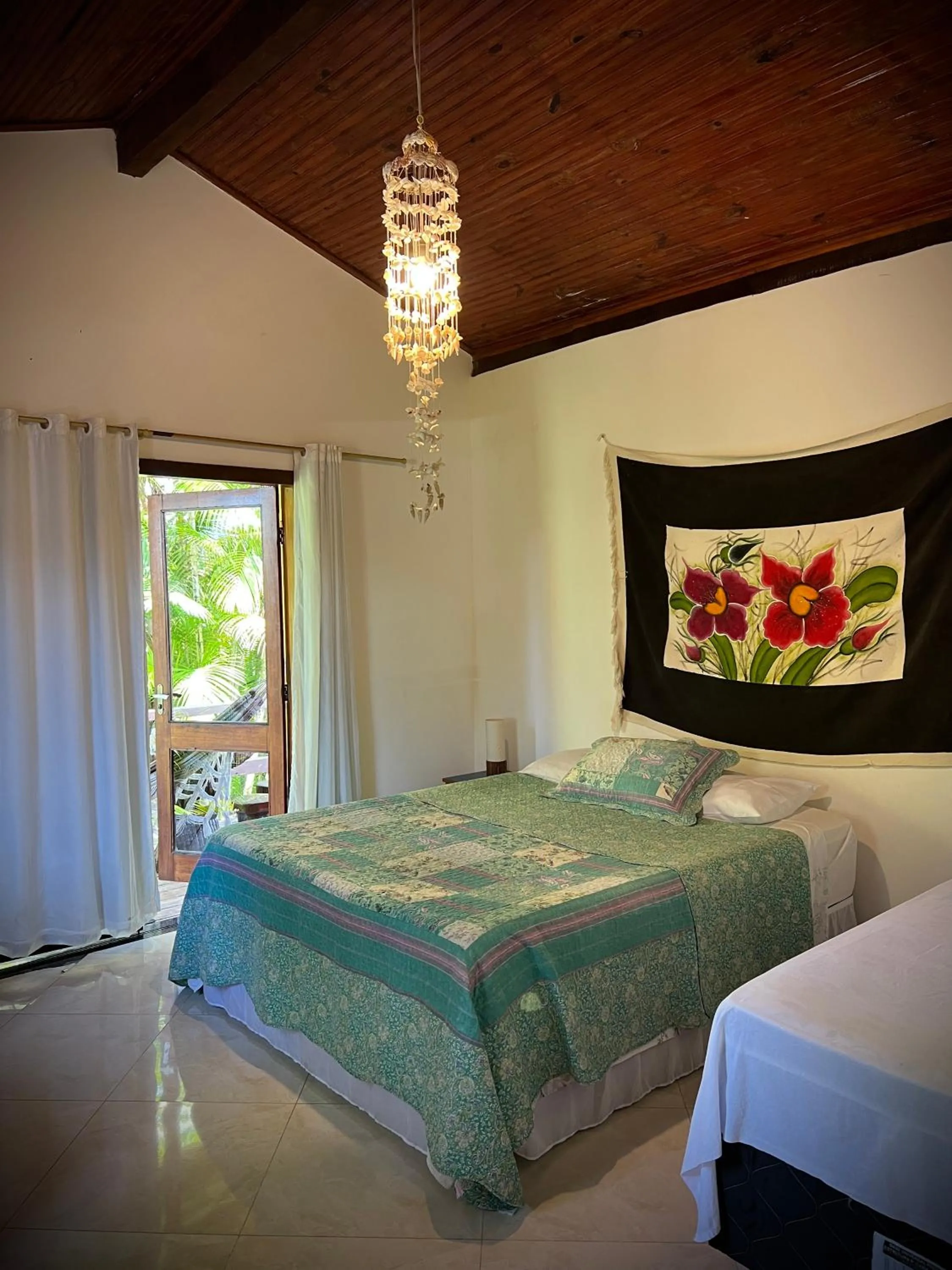 Bed in Pousada Fasani