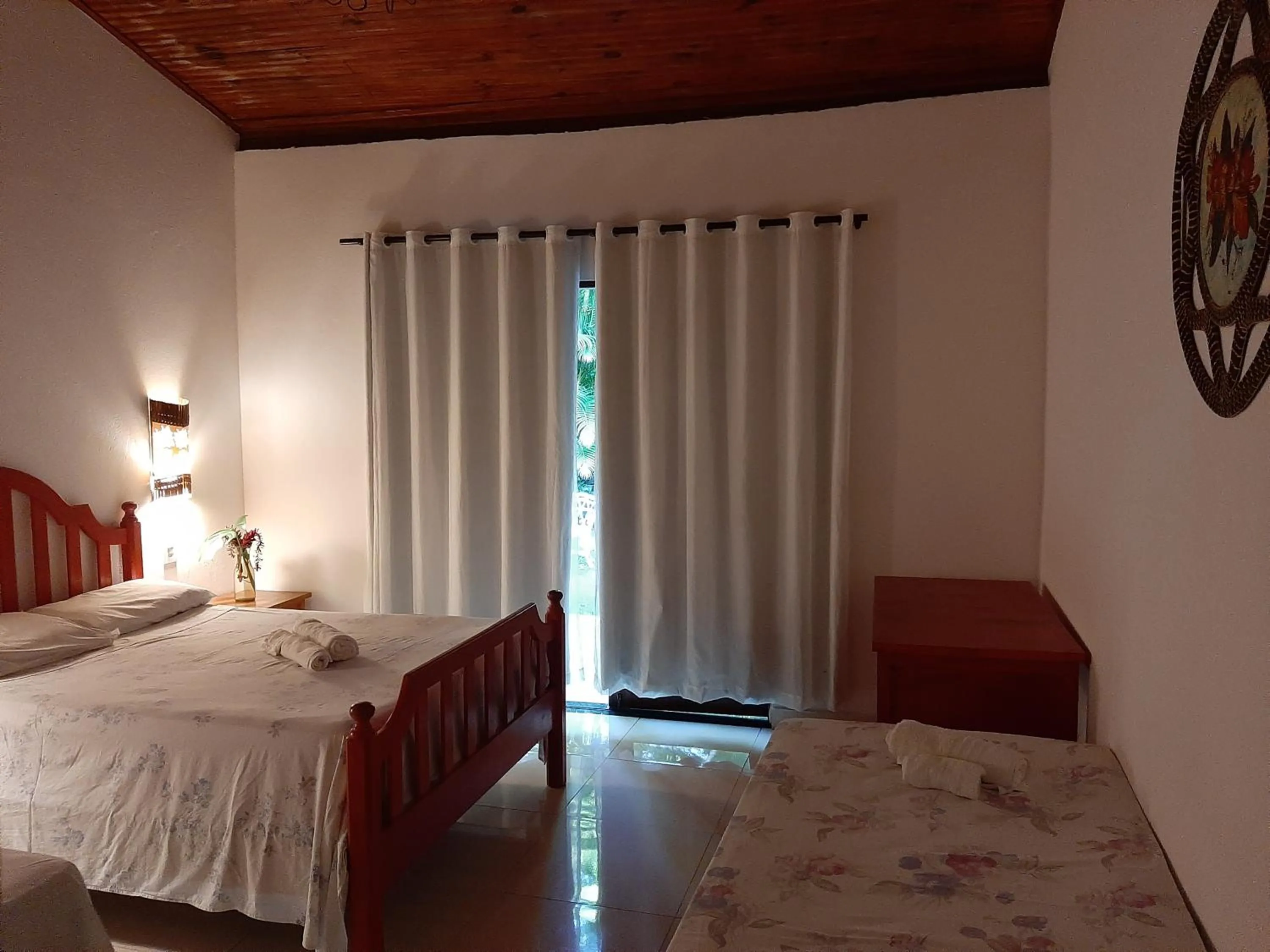 Bed in Pousada Fasani