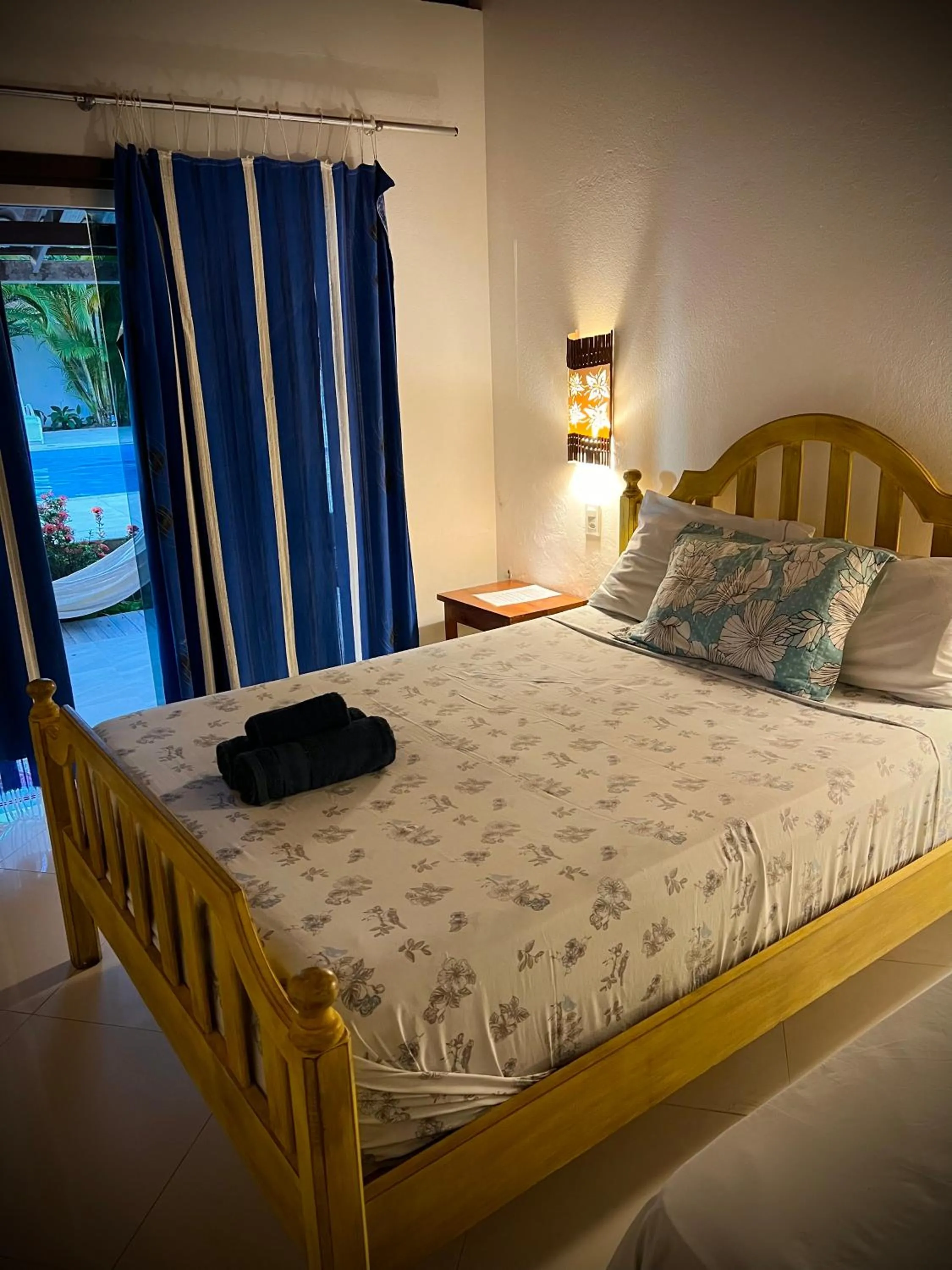 Bed in Pousada Fasani