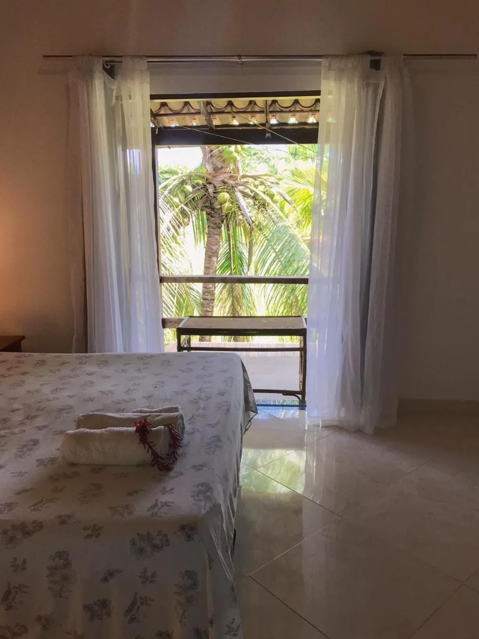 Bed in Pousada Fasani