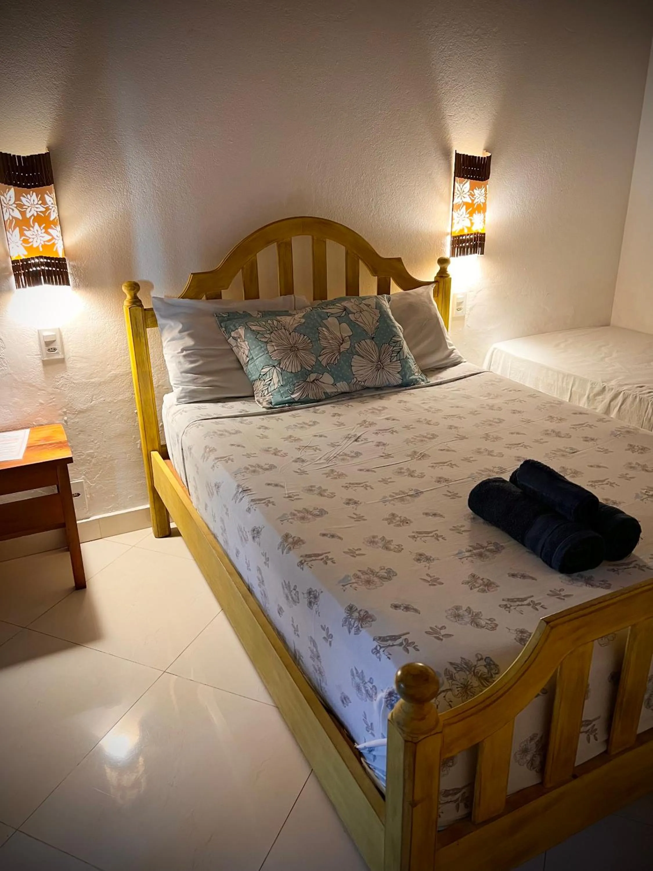 Bed in Pousada Fasani