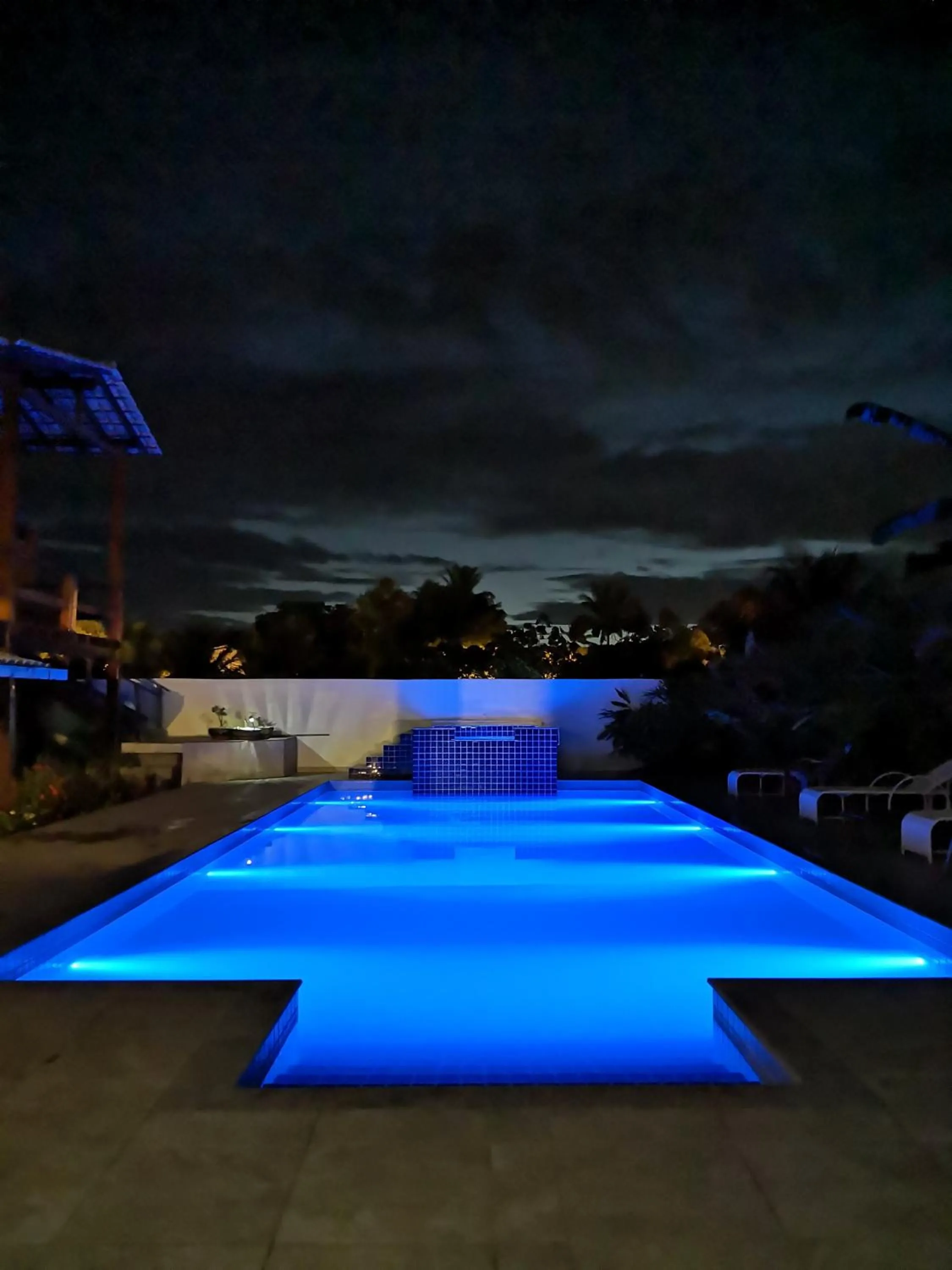 Swimming pool in Pousada Fasani