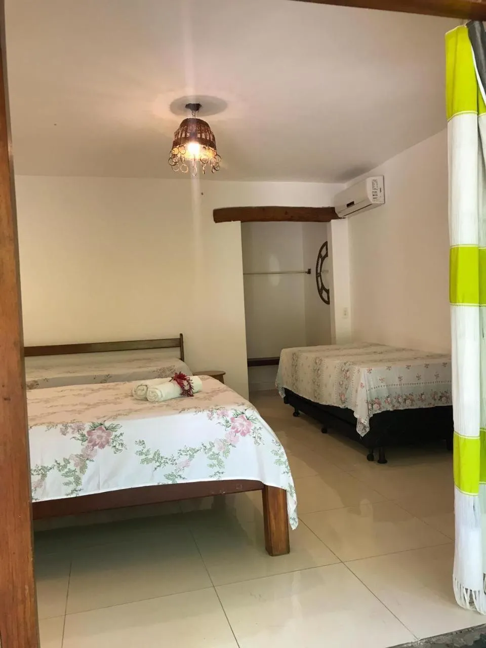 Bed in Pousada Fasani