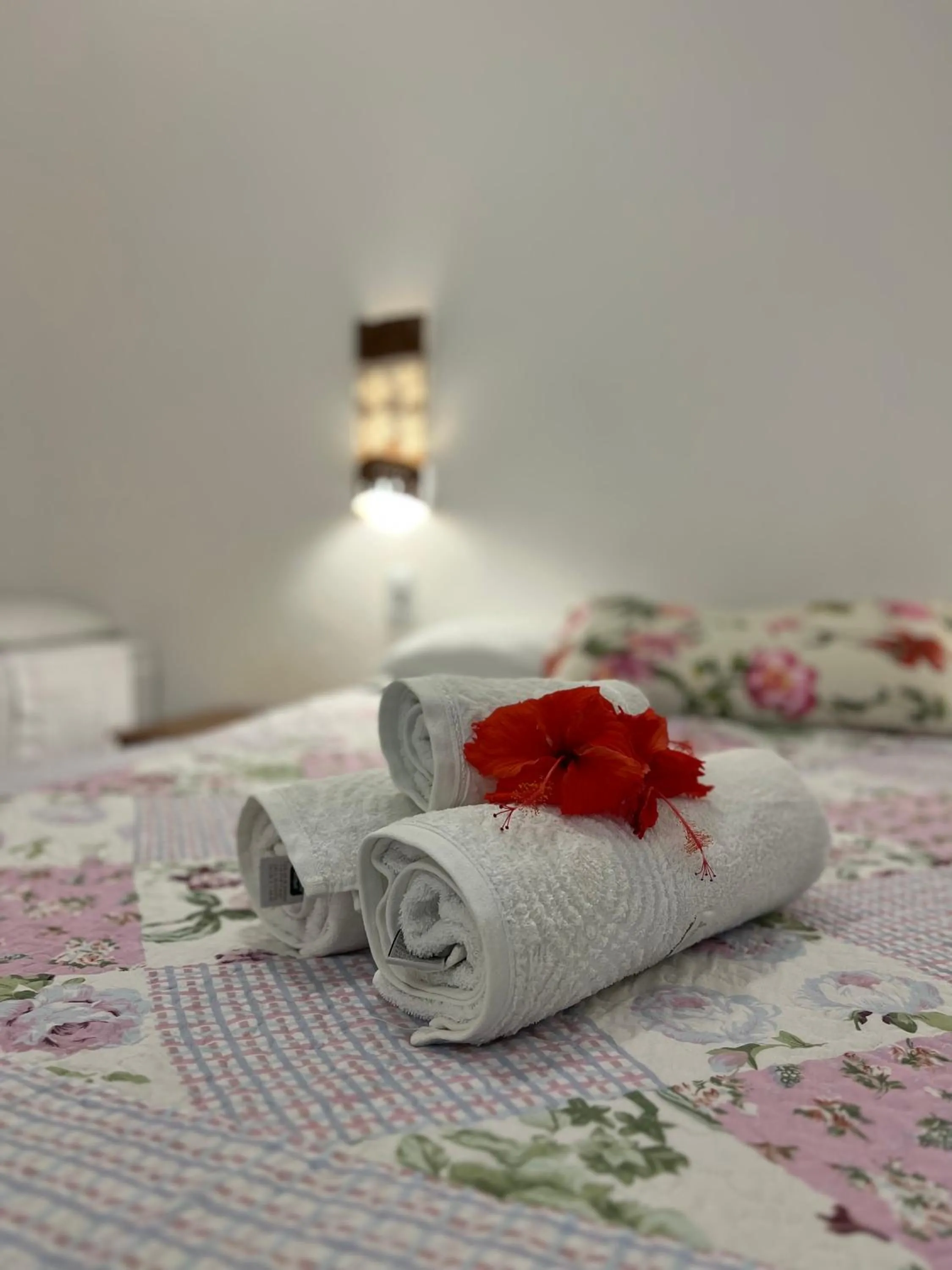 Bed in Pousada Fasani