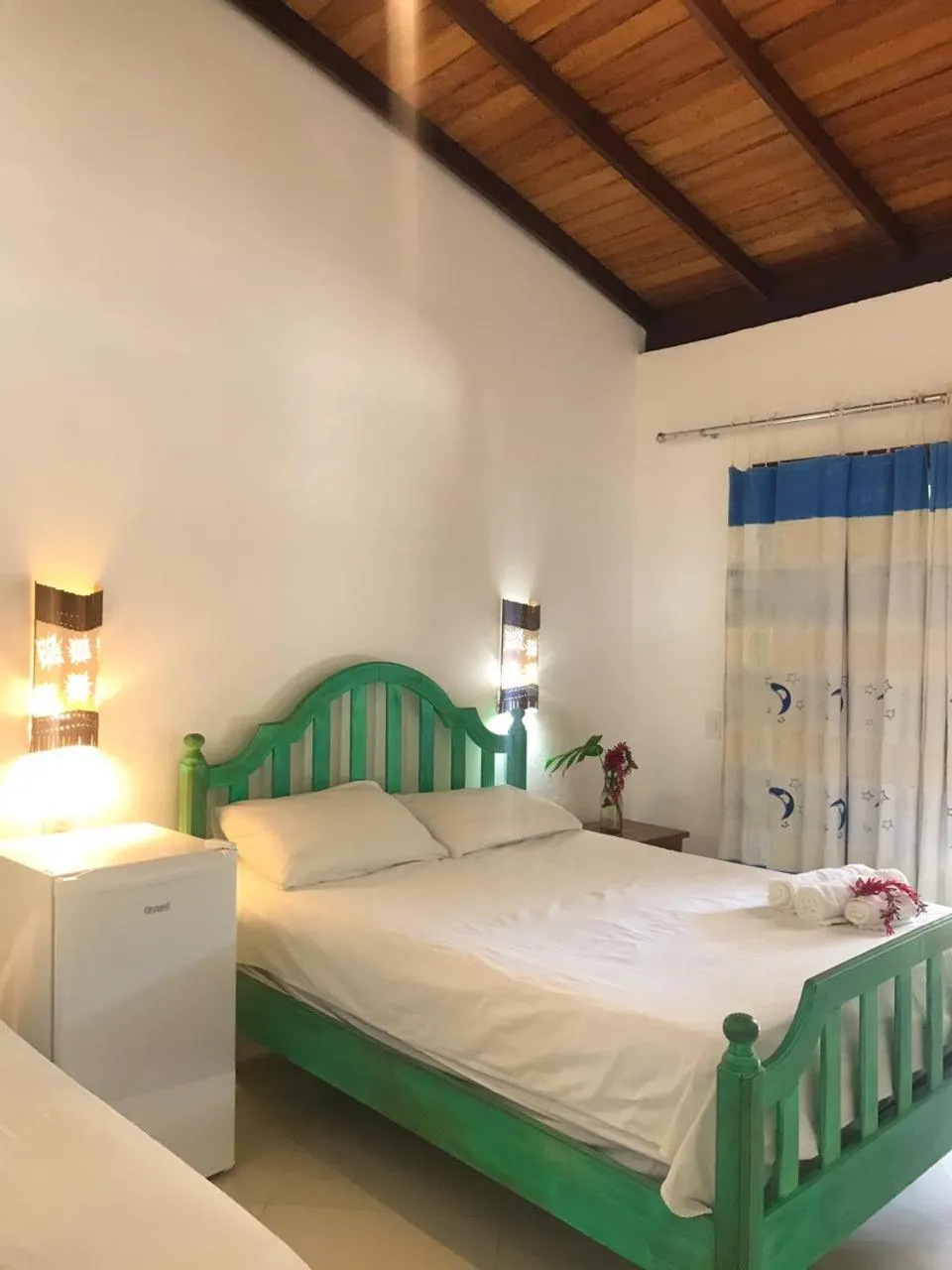 Bed in Pousada Fasani