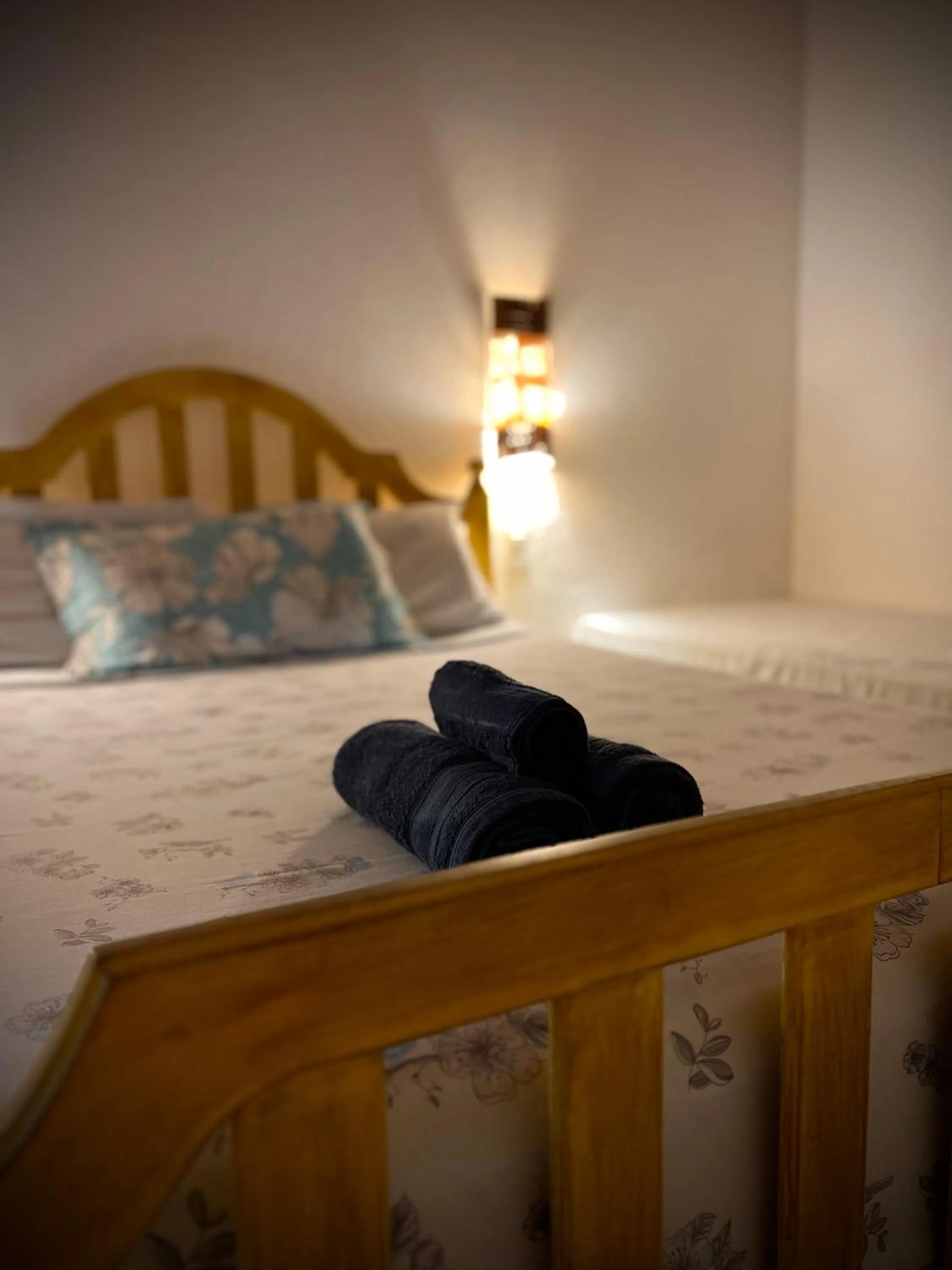 Bed in Pousada Fasani