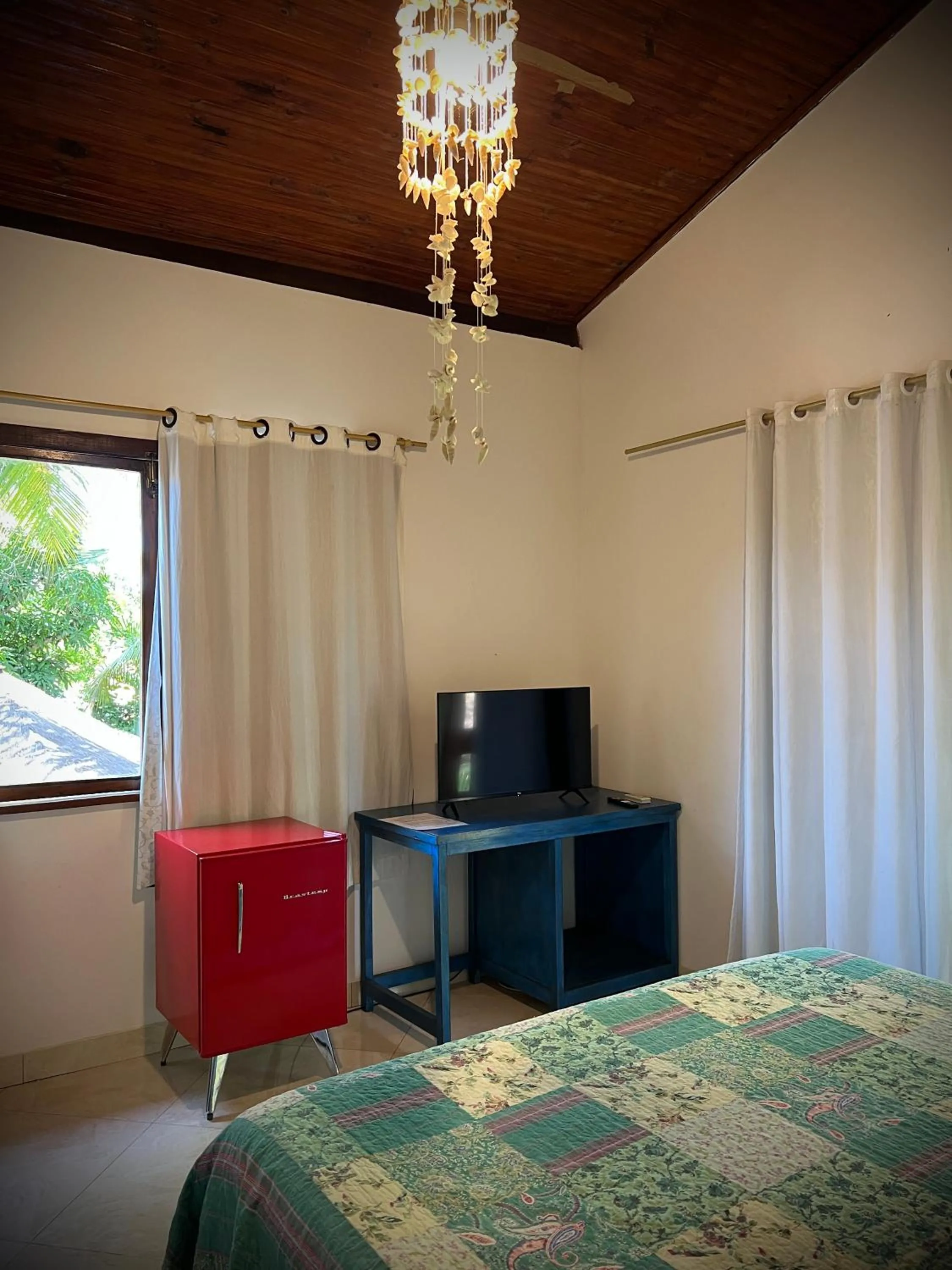 Bed in Pousada Fasani
