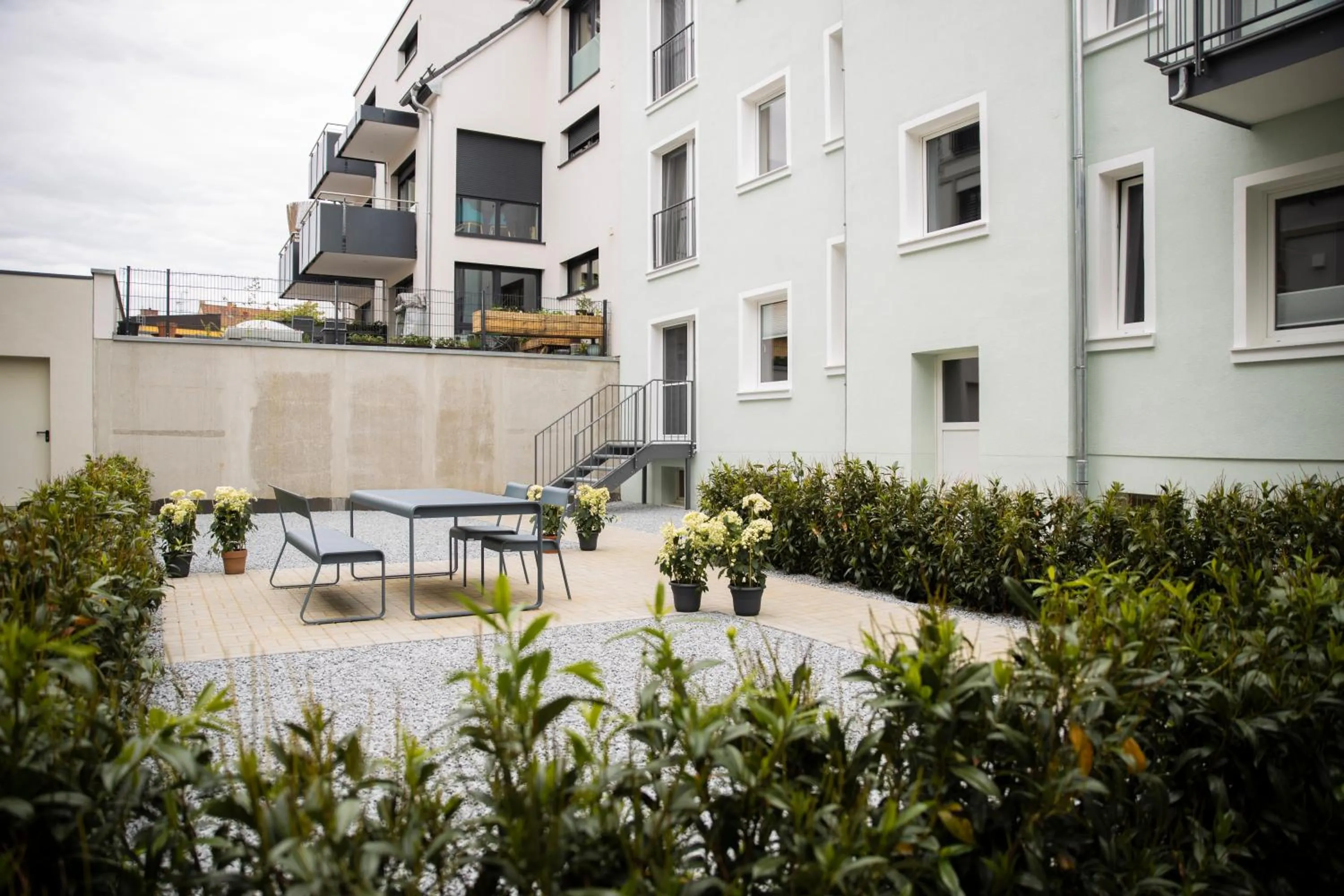Garden in Villa am Bahnhof in Fulda
