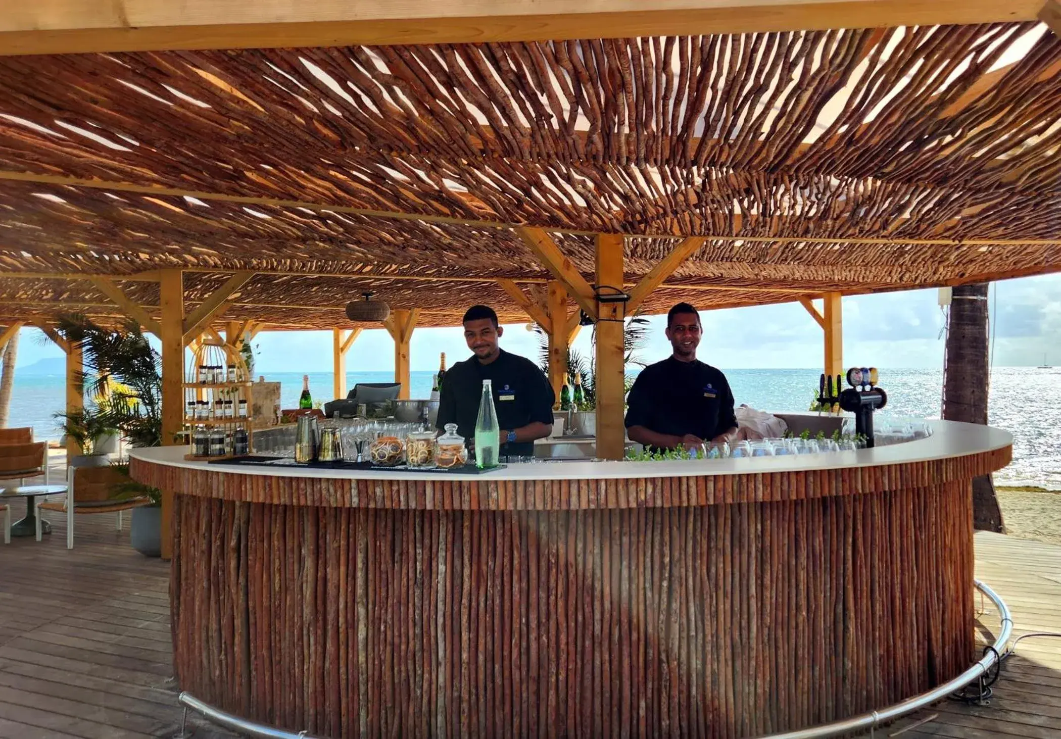 Lounge or bar in Sugar Beach Mauritius Lounge or bar in Sugar Beach Mauritius