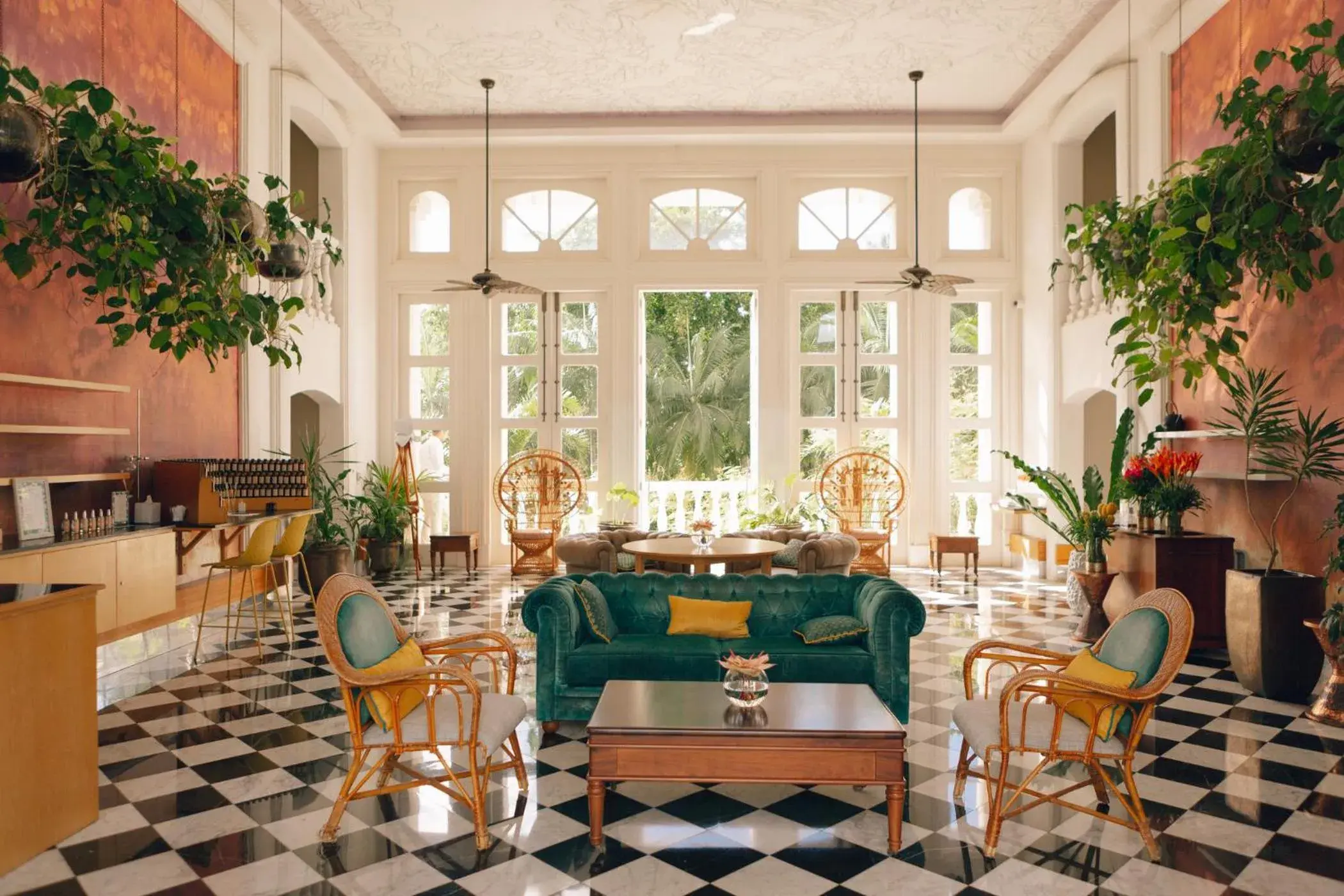 Lounge or bar in Sugar Beach Mauritius Lounge or bar in Sugar Beach Mauritius