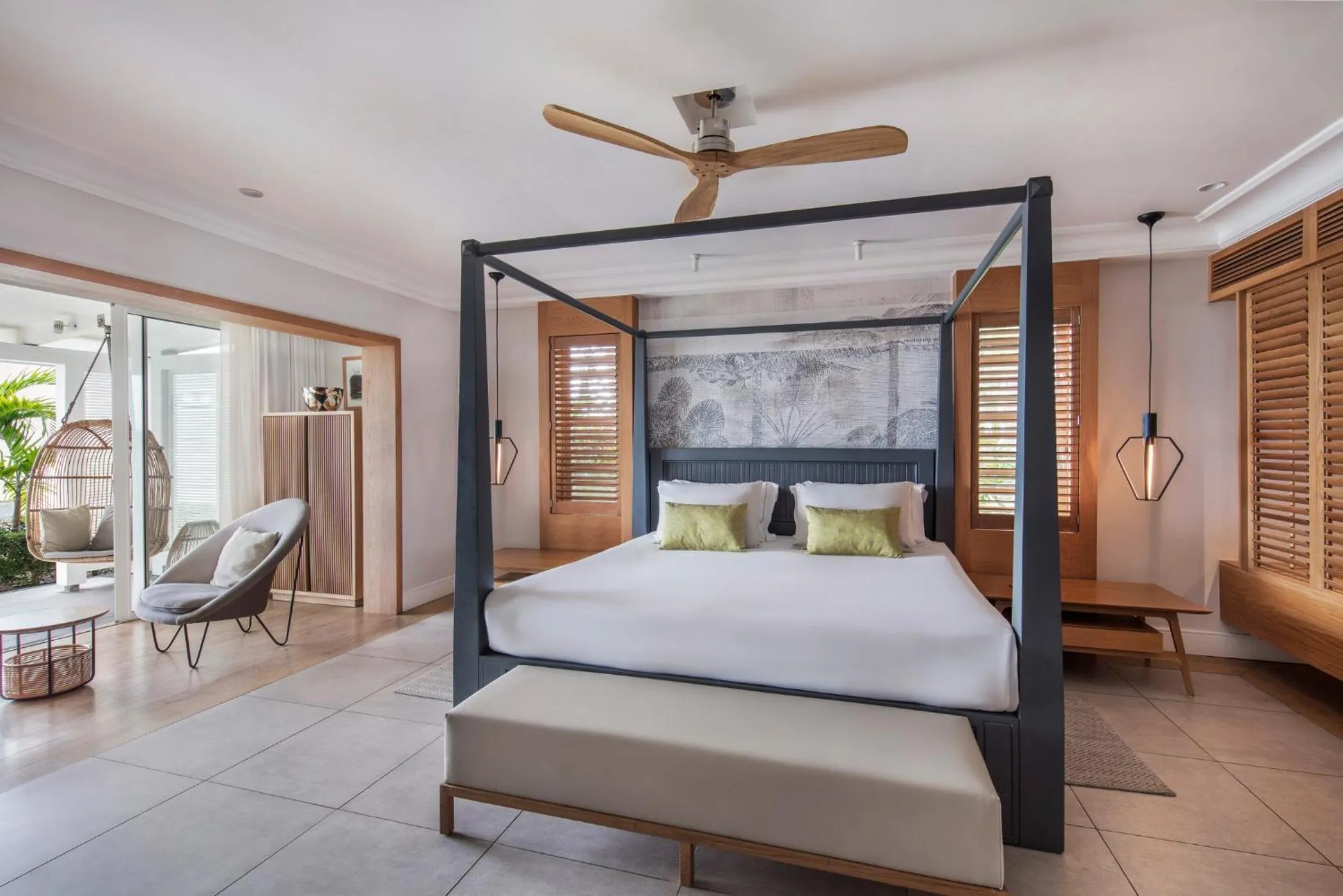 Bed in Sugar Beach Mauritius