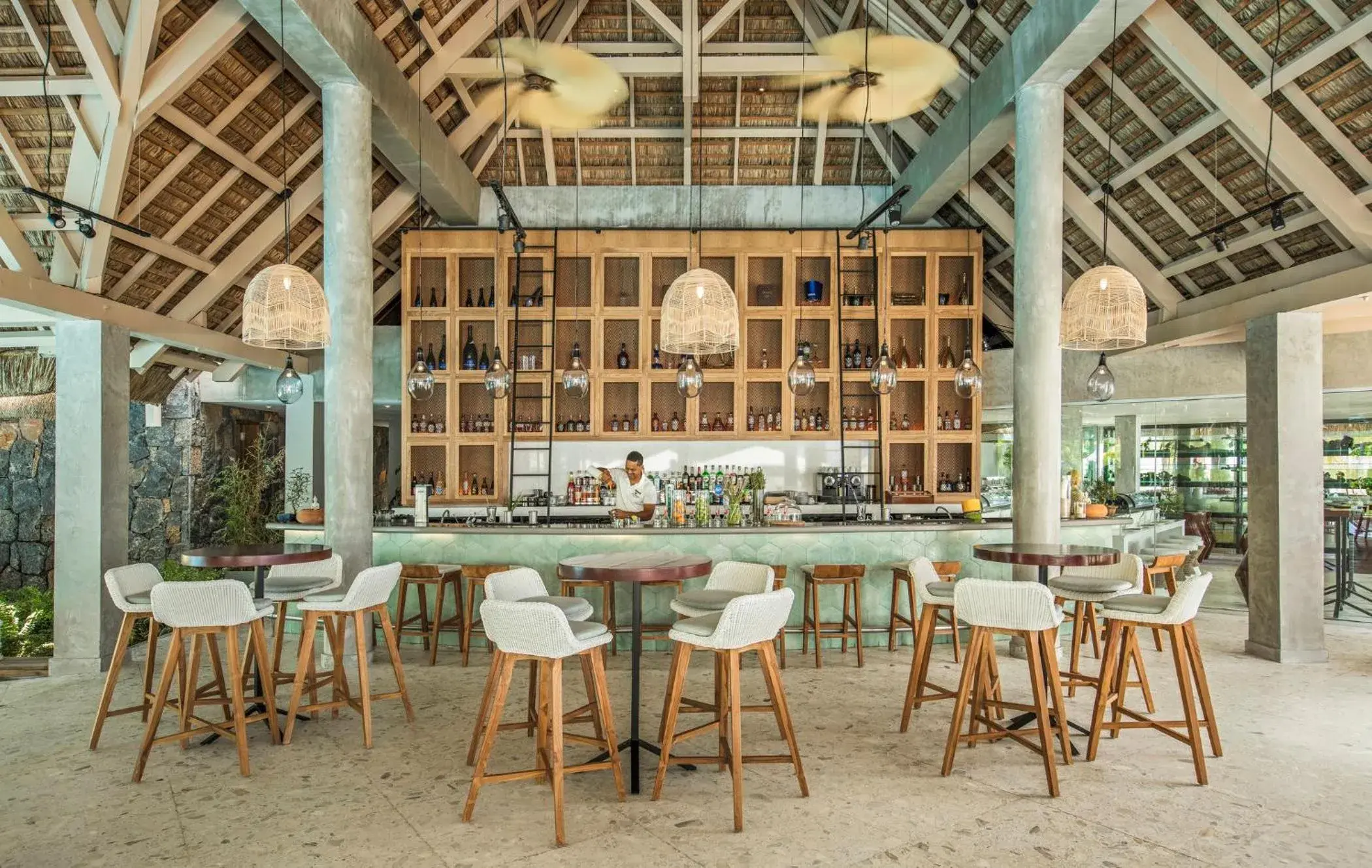 Lounge or bar in Sugar Beach Mauritius Lounge or bar in Sugar Beach Mauritius