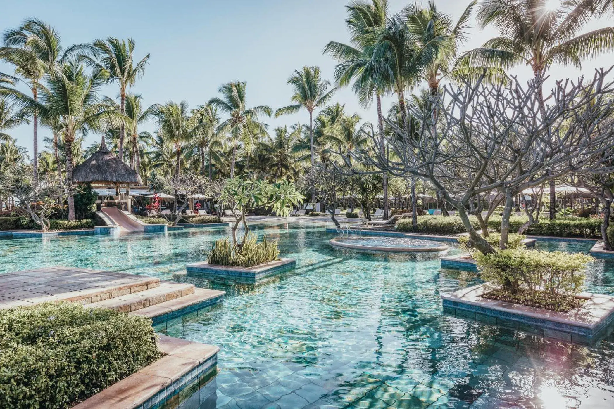 Swimming pool in La Pirogue Mauritius Swimming pool in La Pirogue Mauritius
